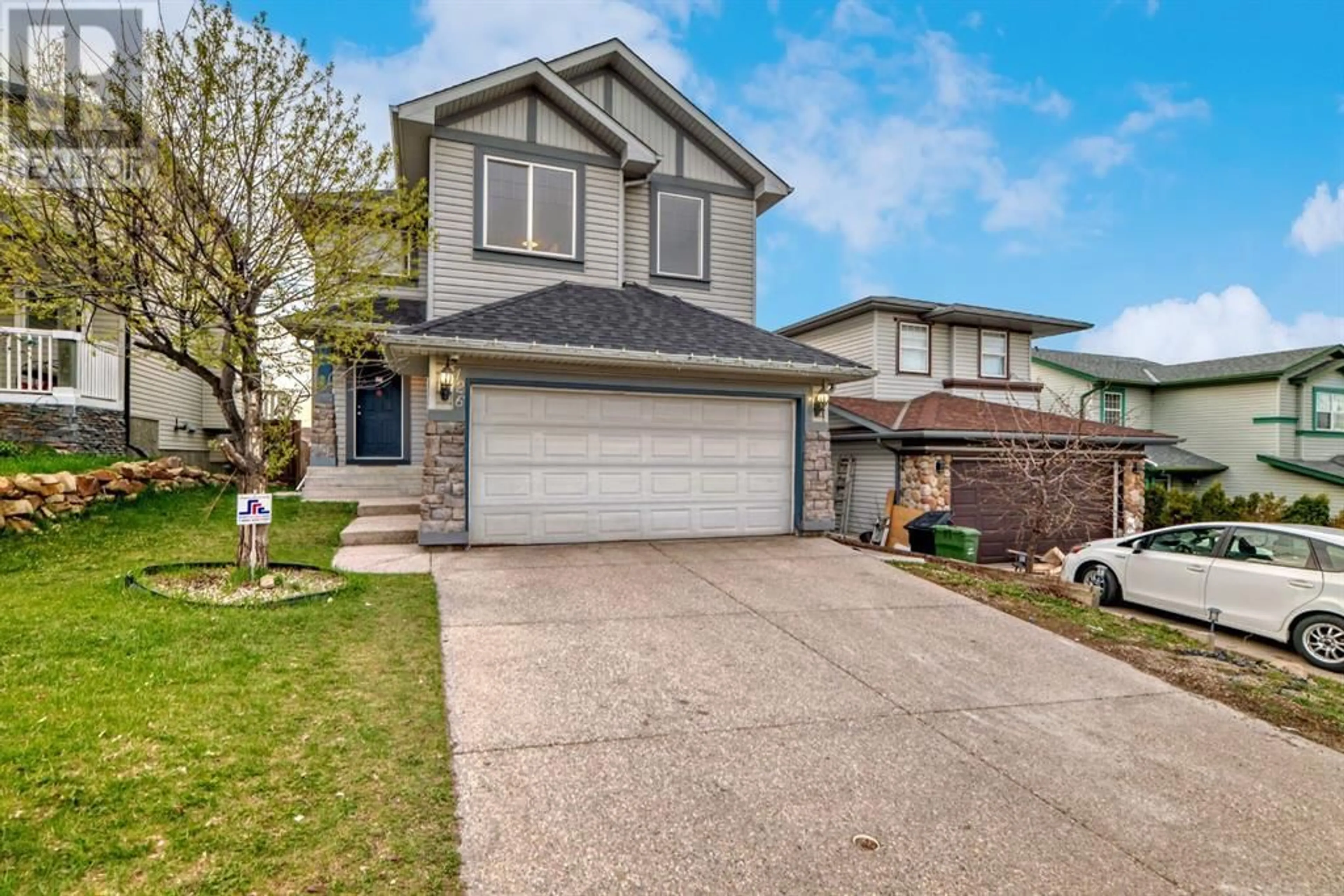 Frontside or backside of a home for 126 Panamount Crescent NW, Calgary Alberta T3K5L8