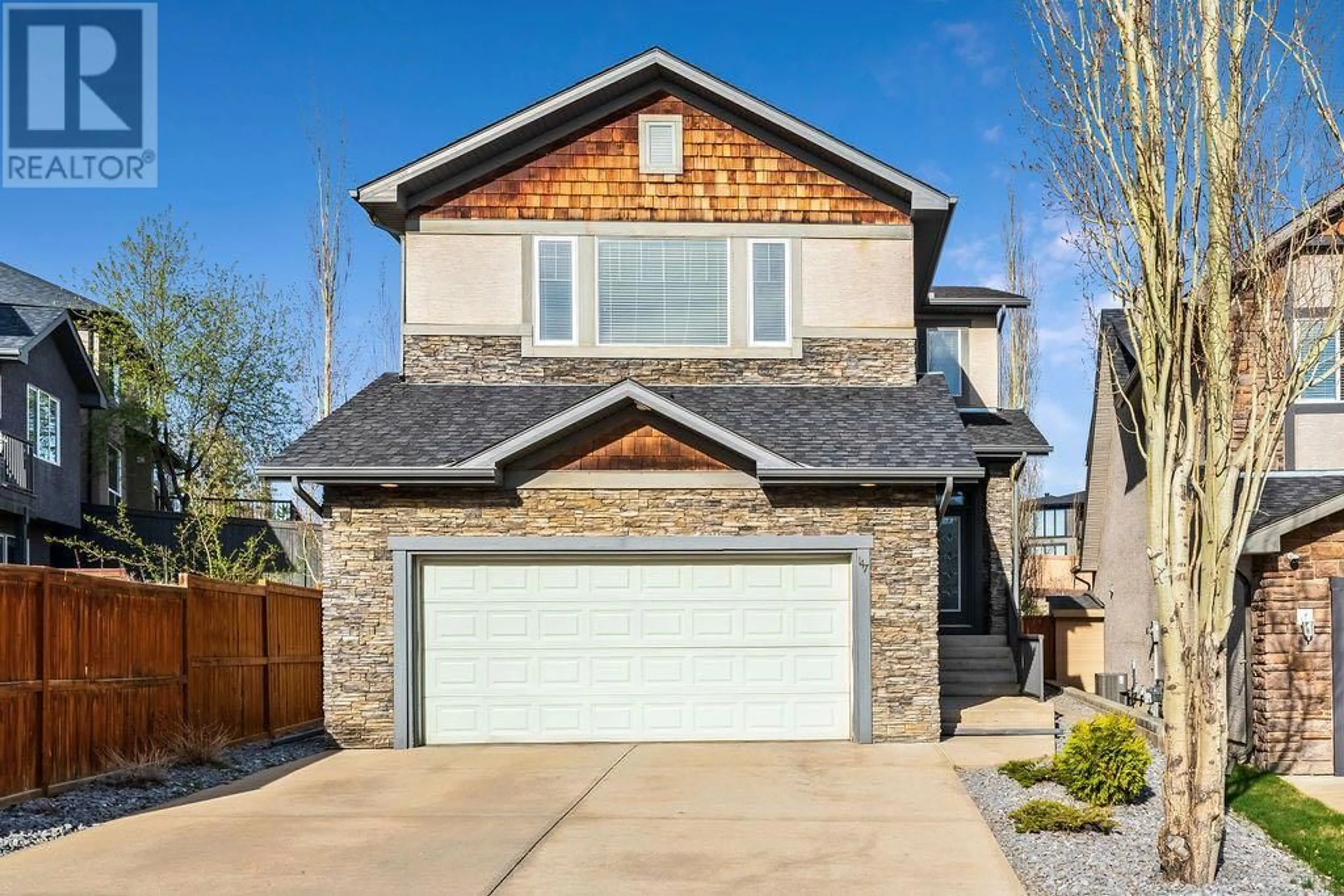 Frontside or backside of a home for 147 Aspen Stone Terrace SW, Calgary Alberta T3H5Z1