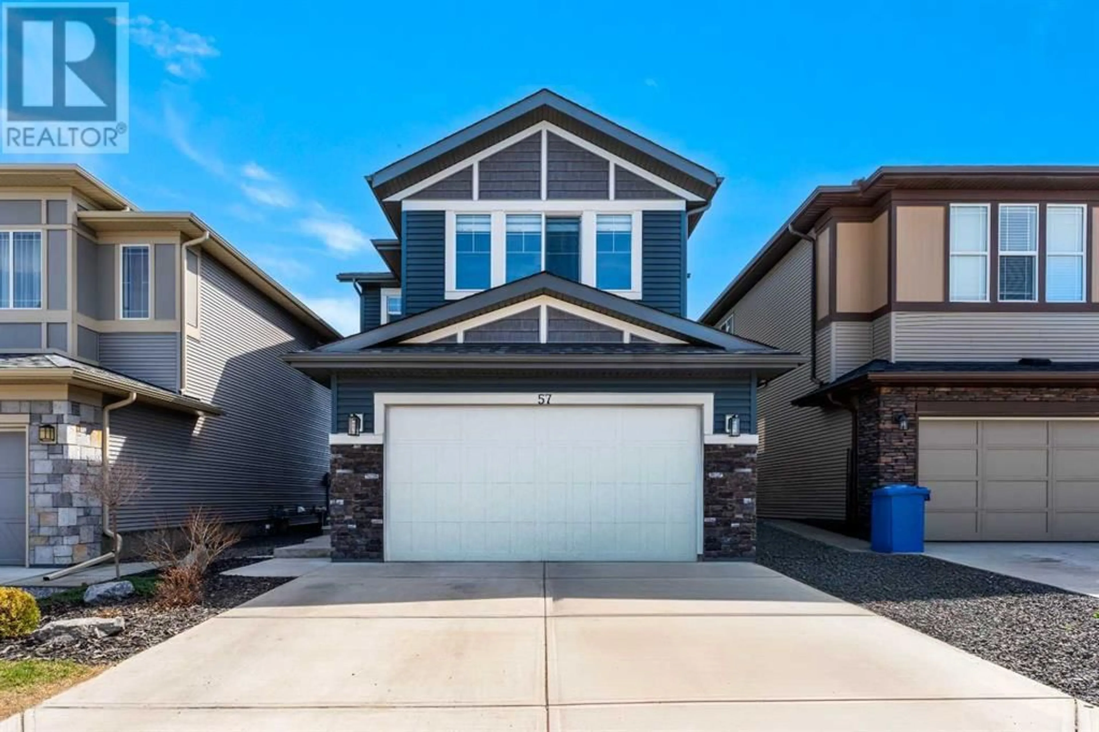 Frontside or backside of a home for 57 sage bluff Close NW, Calgary Alberta T3R1J1