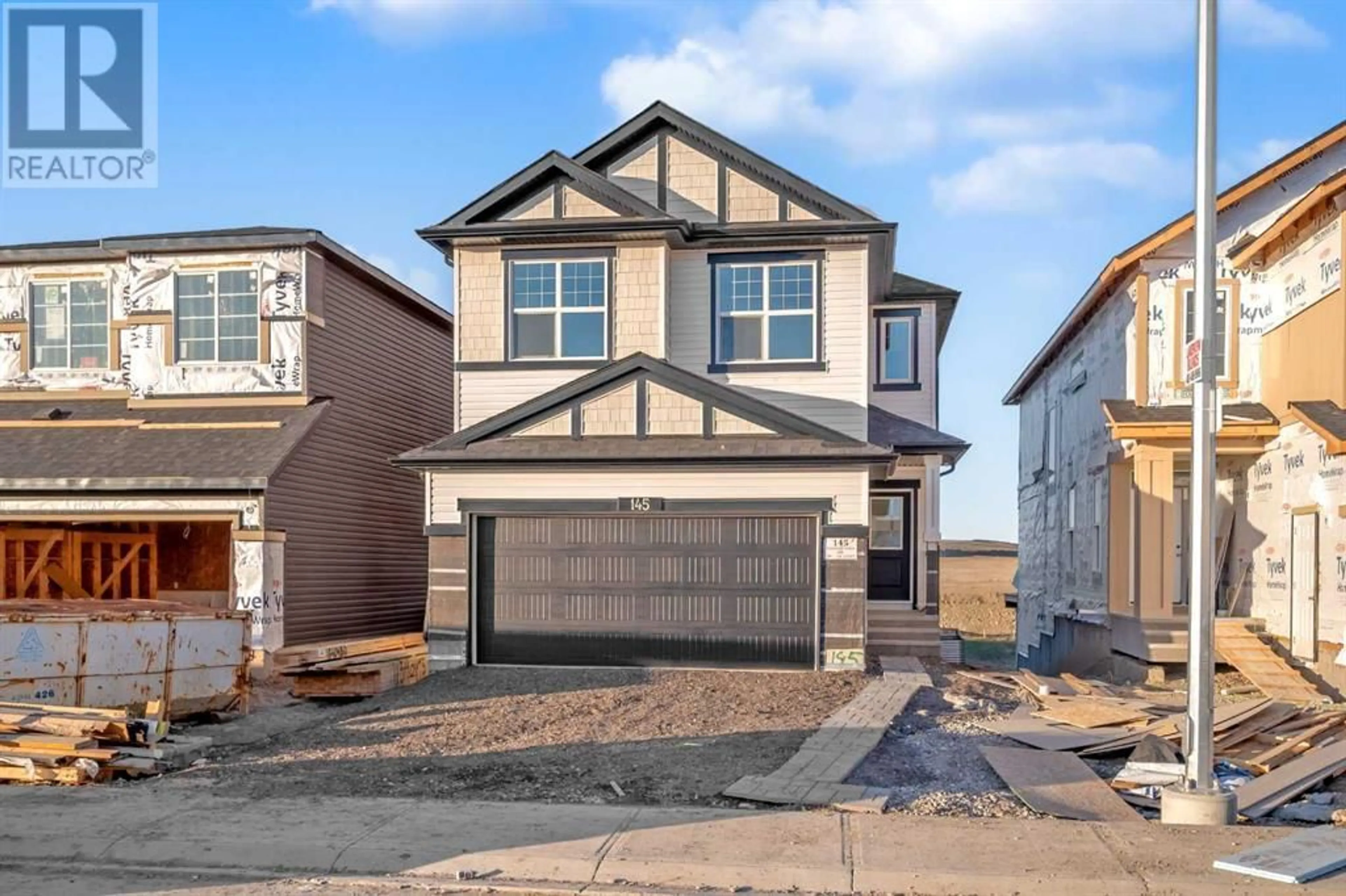 Frontside or backside of a home for 145 Amblefield Terrace NW, Calgary Alberta T4B3P5