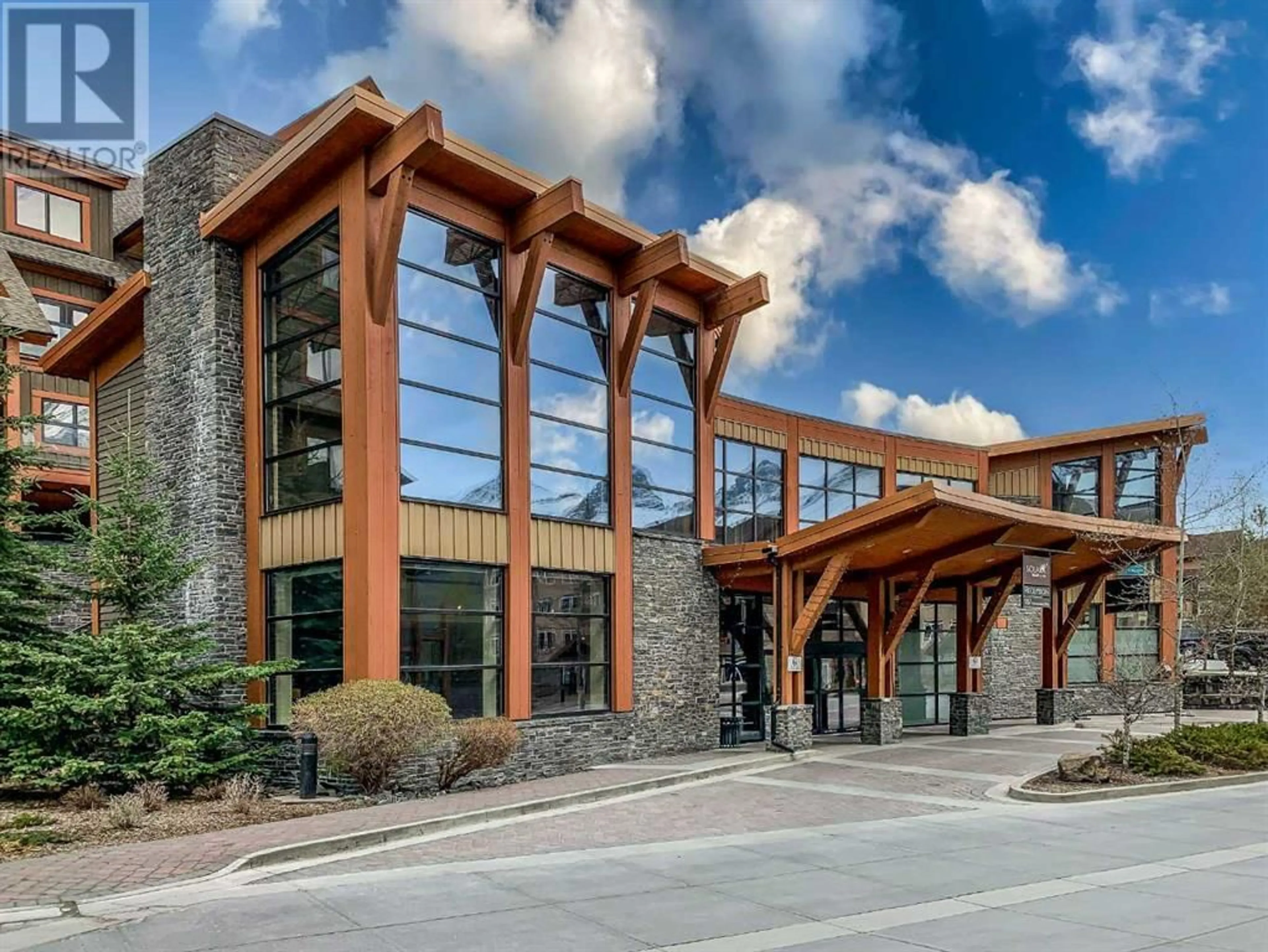 Indoor lobby for 407 187 Kananaskis Way, Canmore Alberta T1W0A3