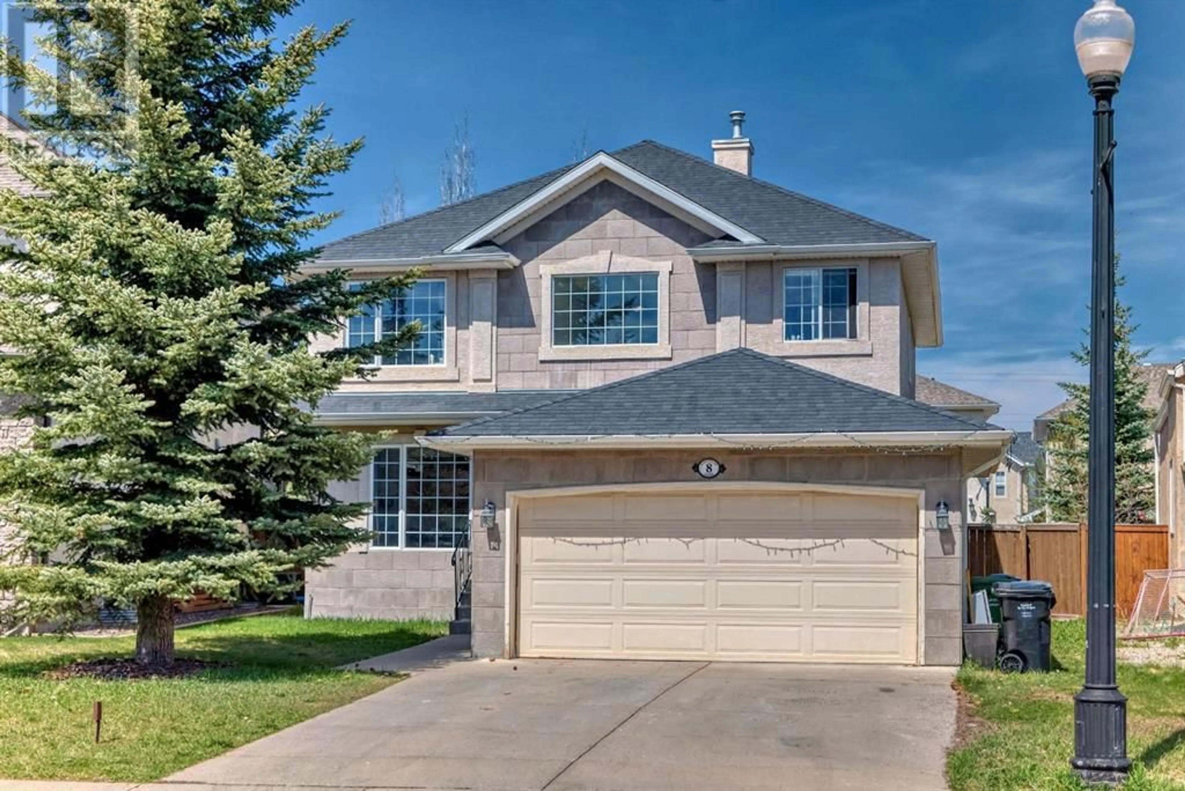 Frontside or backside of a home for 8 Strathlea Close SW, Calgary Alberta T3H5B1