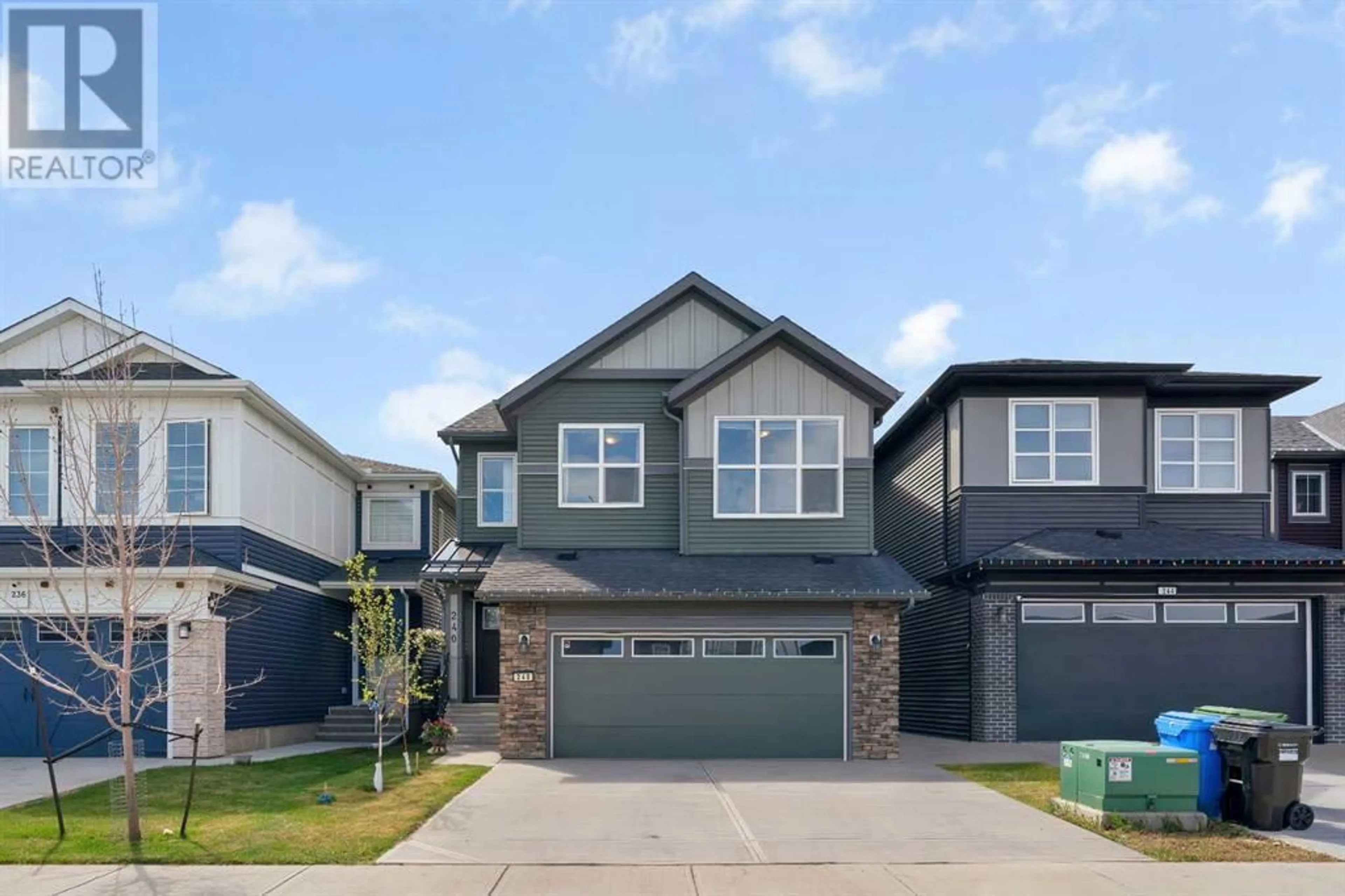 Frontside or backside of a home for 240 Carringsby Landing NW, Calgary Alberta T3P1M1