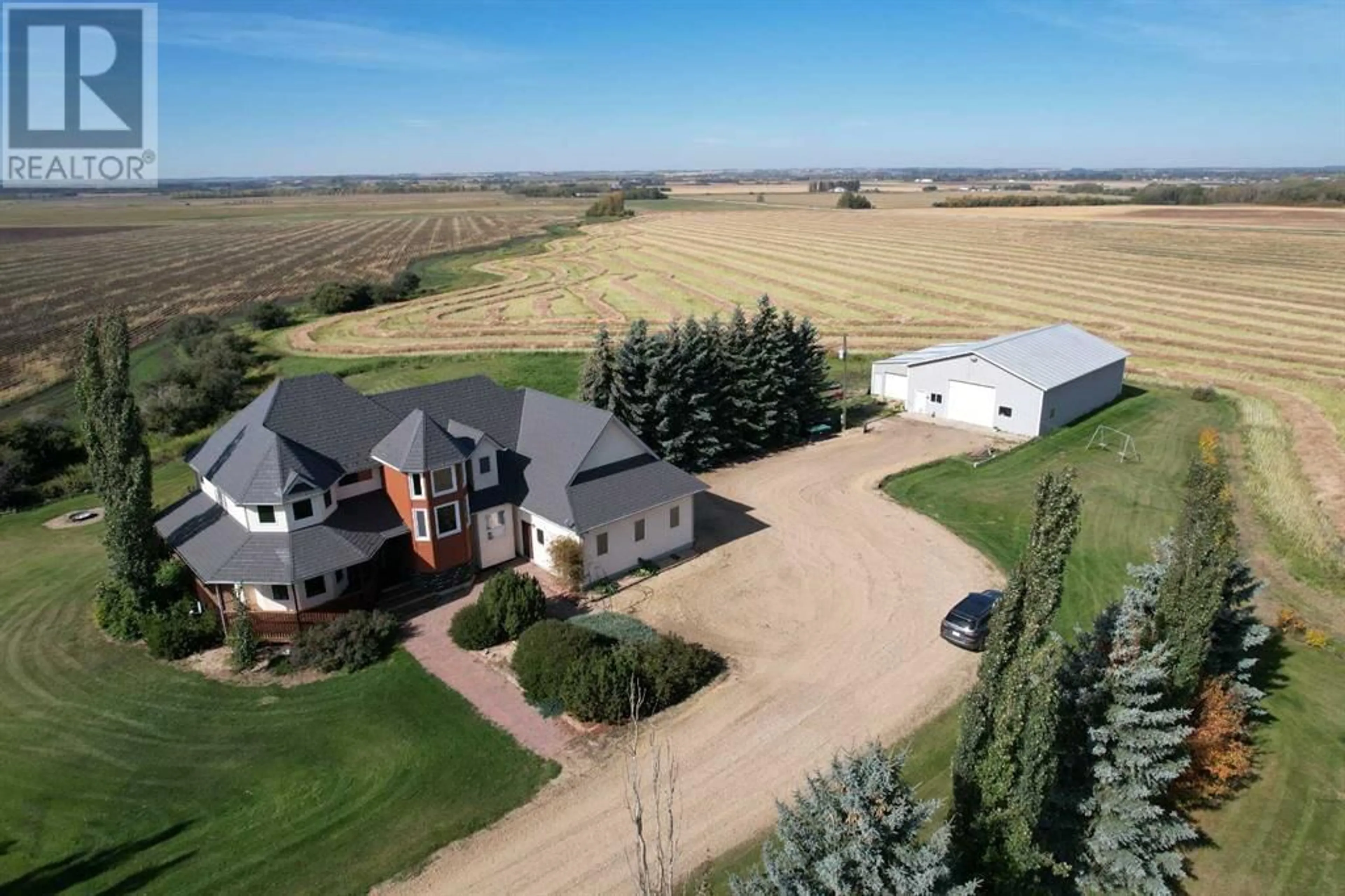 Frontside or backside of a home for 40126 Range Road 264, Rural Lacombe County Alberta T4L2N2