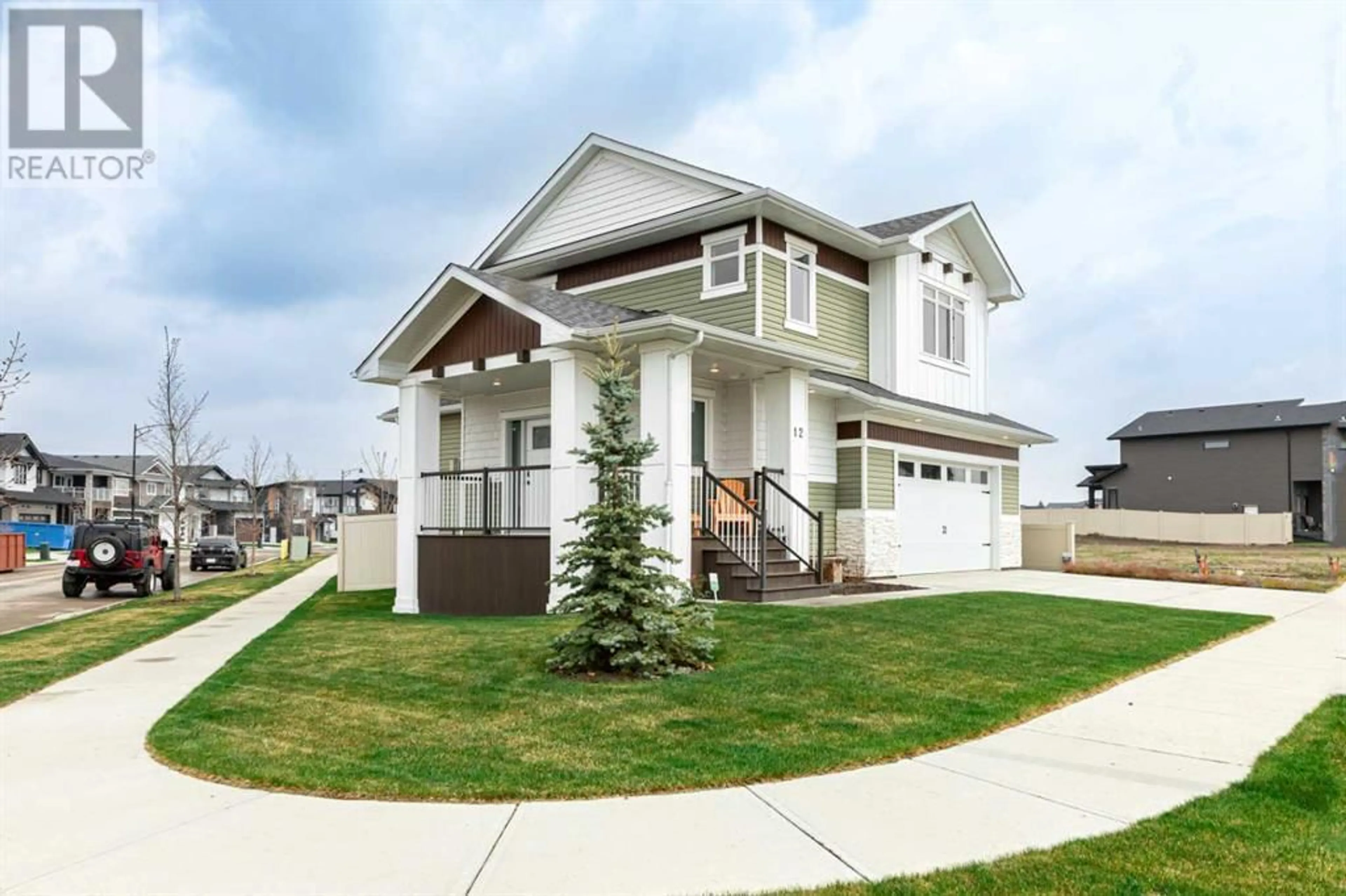 Frontside or backside of a home for 12 Eaton Crescent, Red Deer Alberta T4P3C9