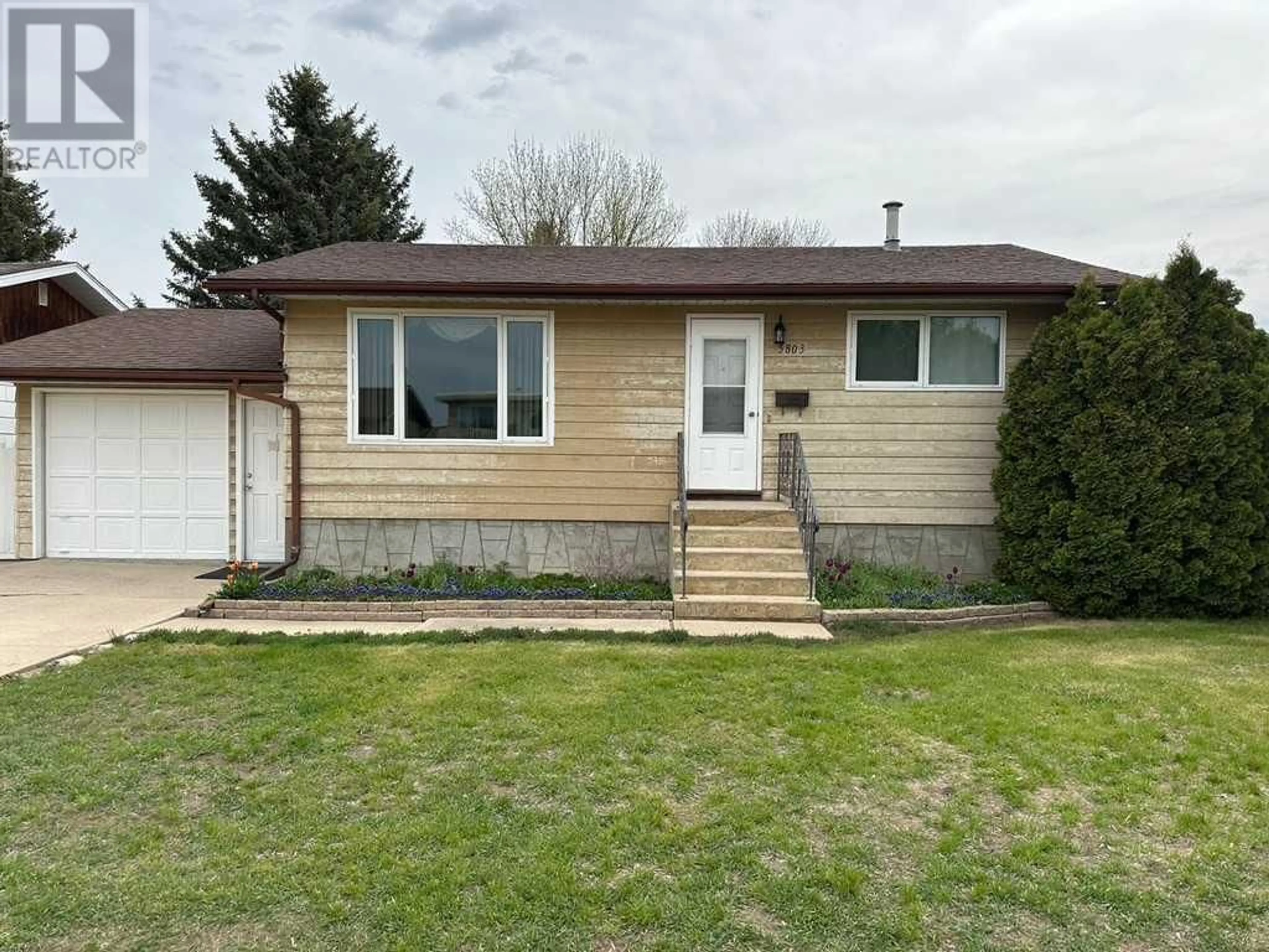 Frontside or backside of a home for 5803 48 Street, Taber Alberta T1G1E6