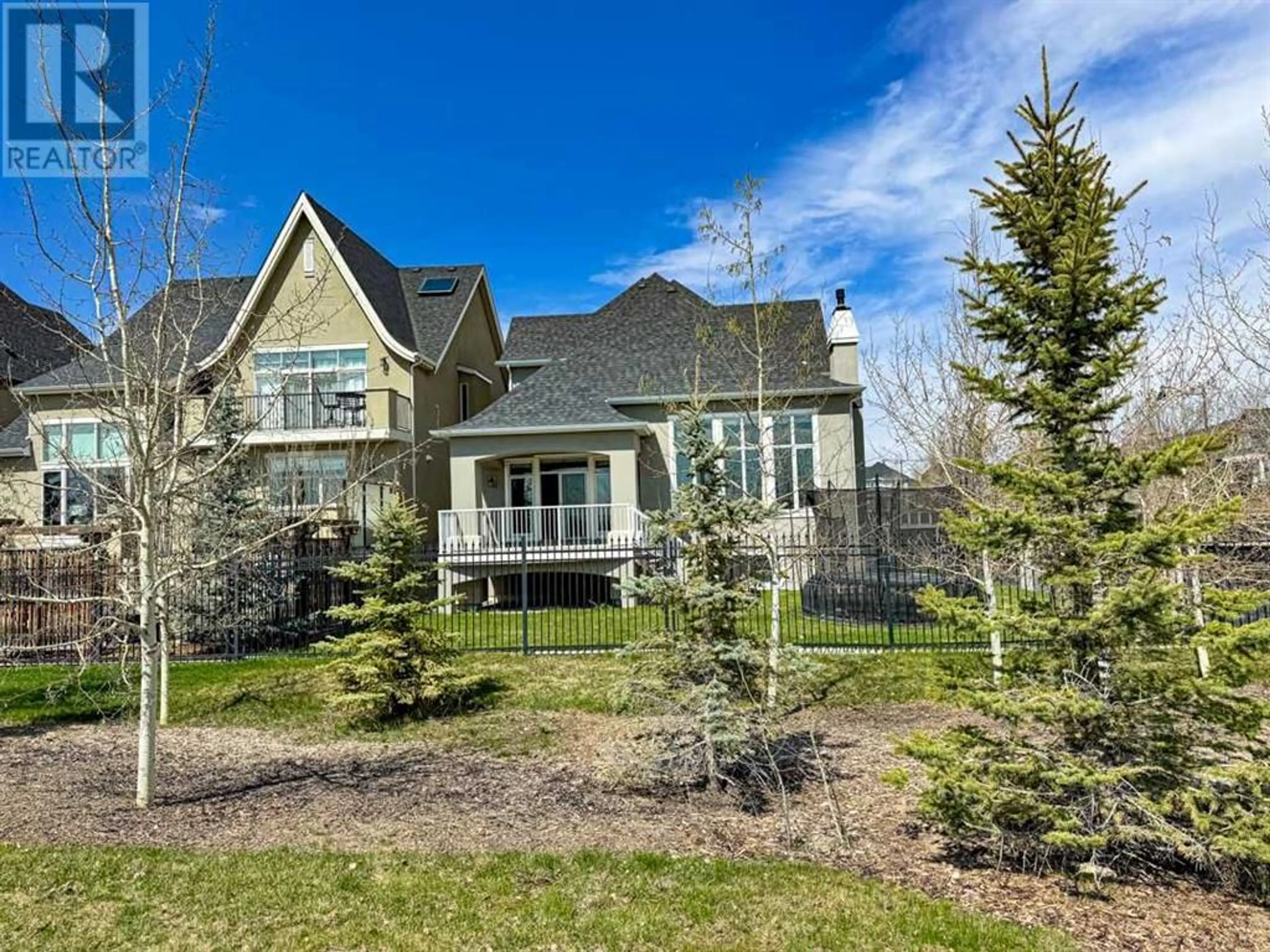 Frontside or backside of a home for 7 Aspen Summit Court SW, Calgary Alberta T3H0Z3