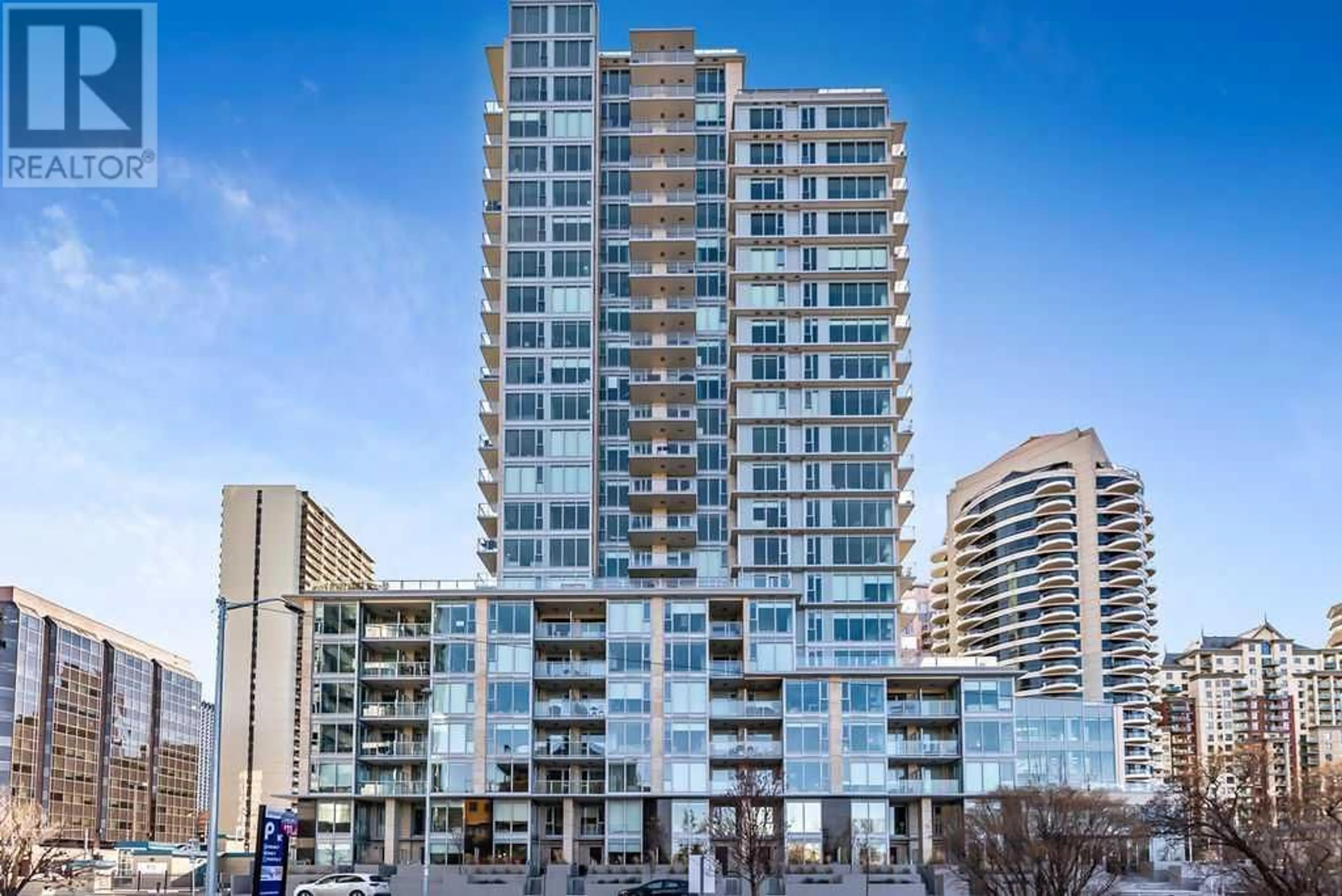 A pic from exterior of the house or condo for 802 1025 5 Avenue SW, Calgary Alberta T2P1N4