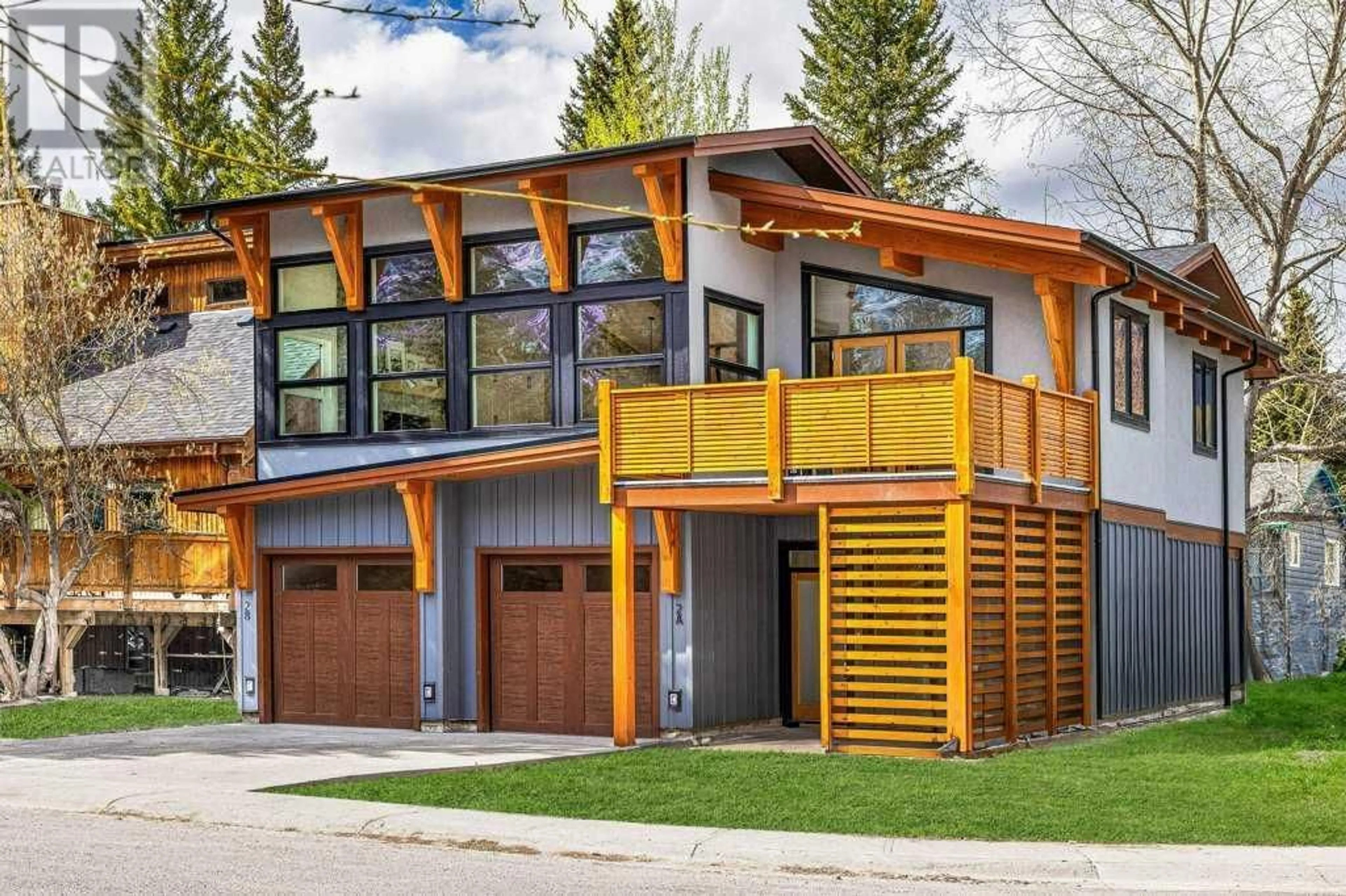 Frontside or backside of a home for 2 Pinewood Crescent, Canmore Alberta T1W1P8