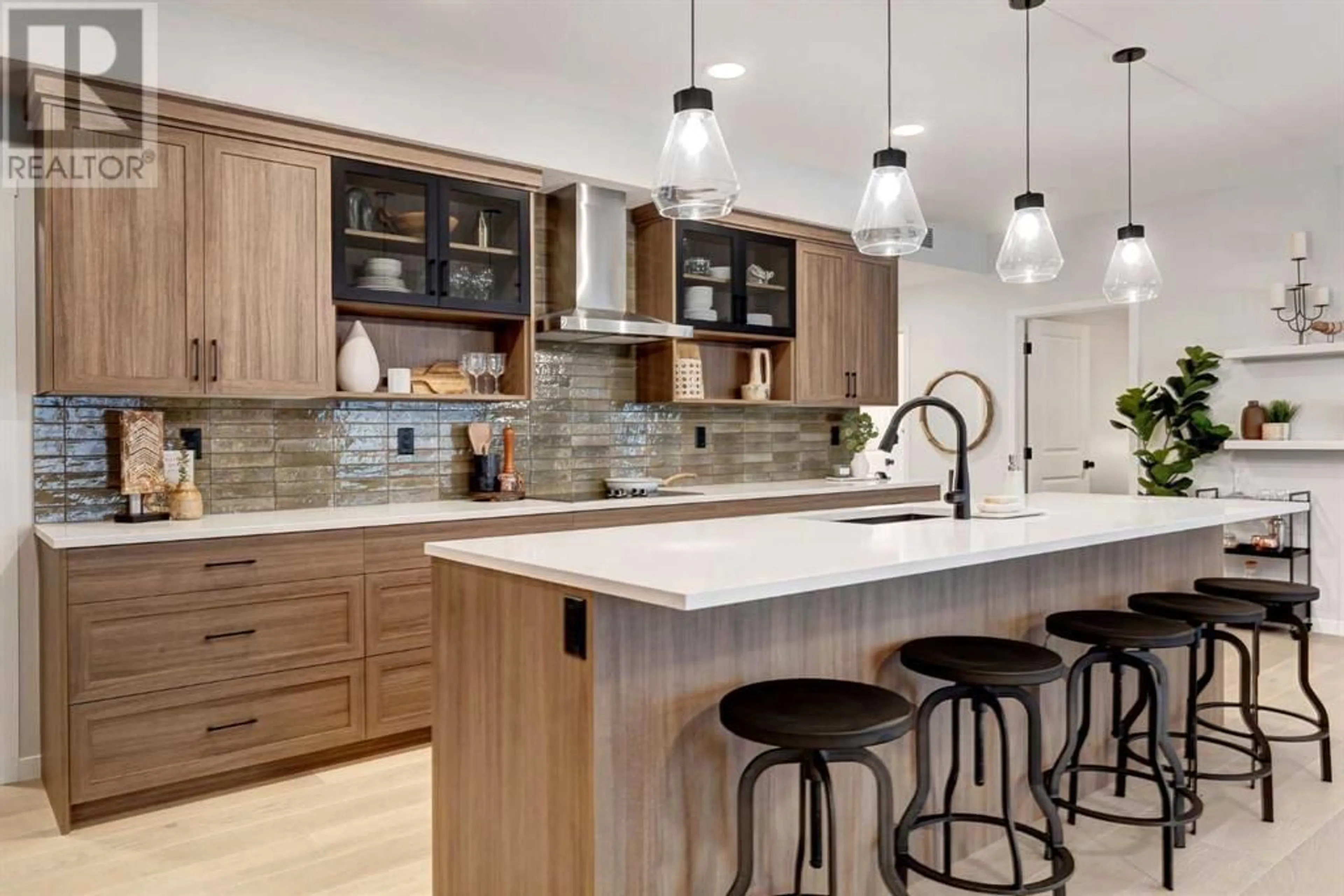 Contemporary kitchen for 4105 550 Belmont Street SW, Calgary Alberta T0L0X0