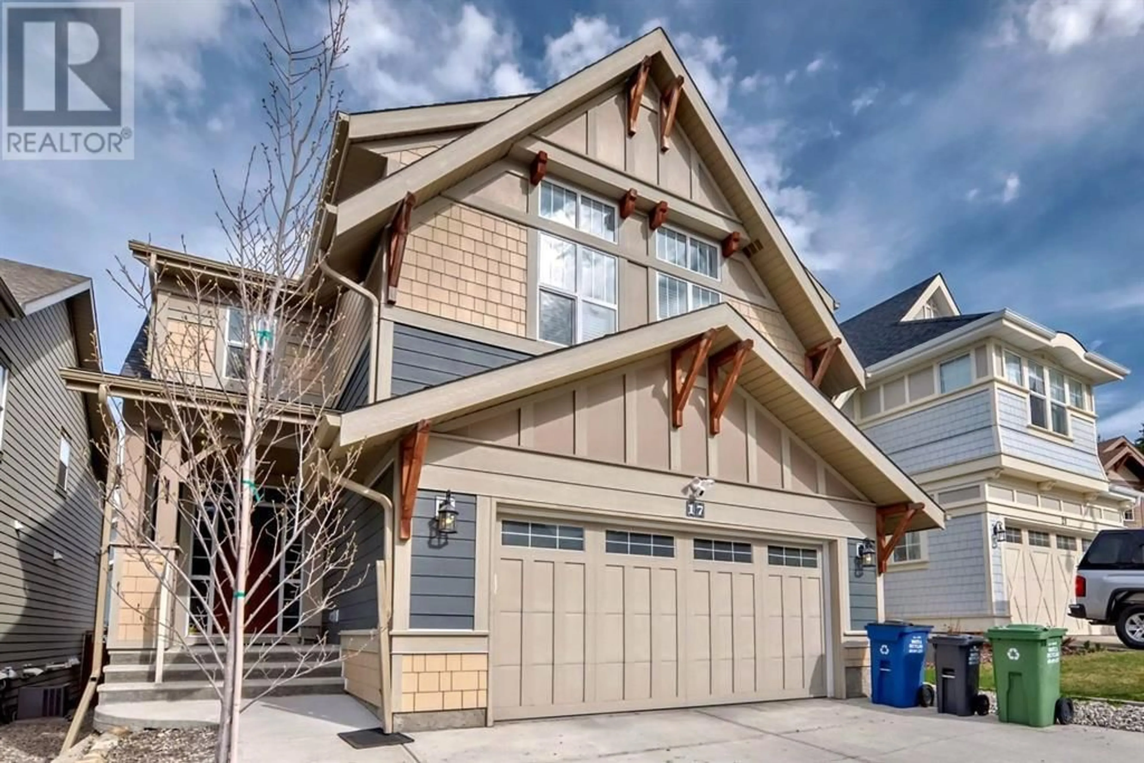 A pic from exterior of the house or condo for 17 Riviera Place, Cochrane Alberta T4C0V4