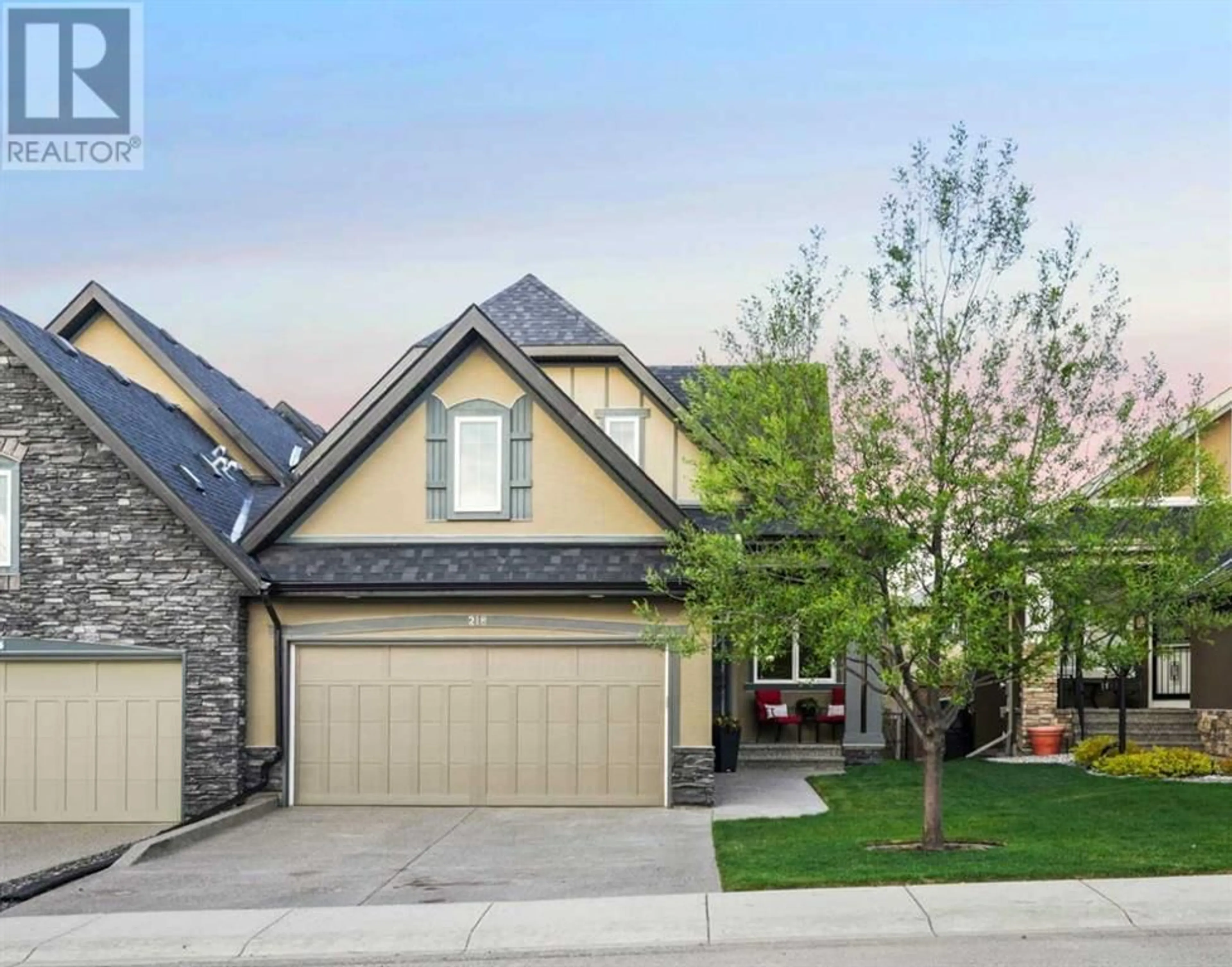 Frontside or backside of a home for 218 Cranleigh Place SE, Calgary Alberta T3M0N5