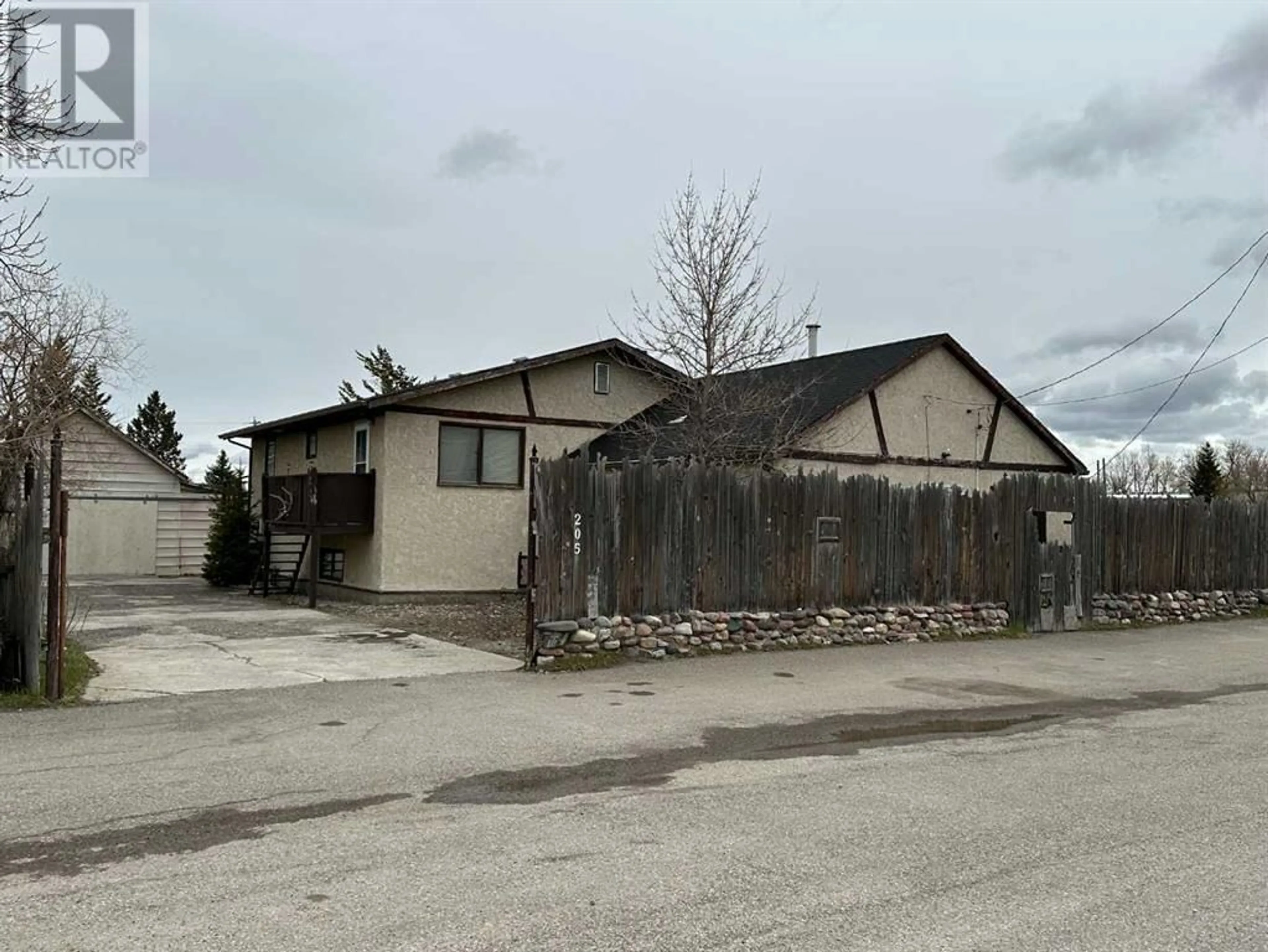 Frontside or backside of a home for 207 Robinson Avenue, Lundbreck Alberta T0K1H0