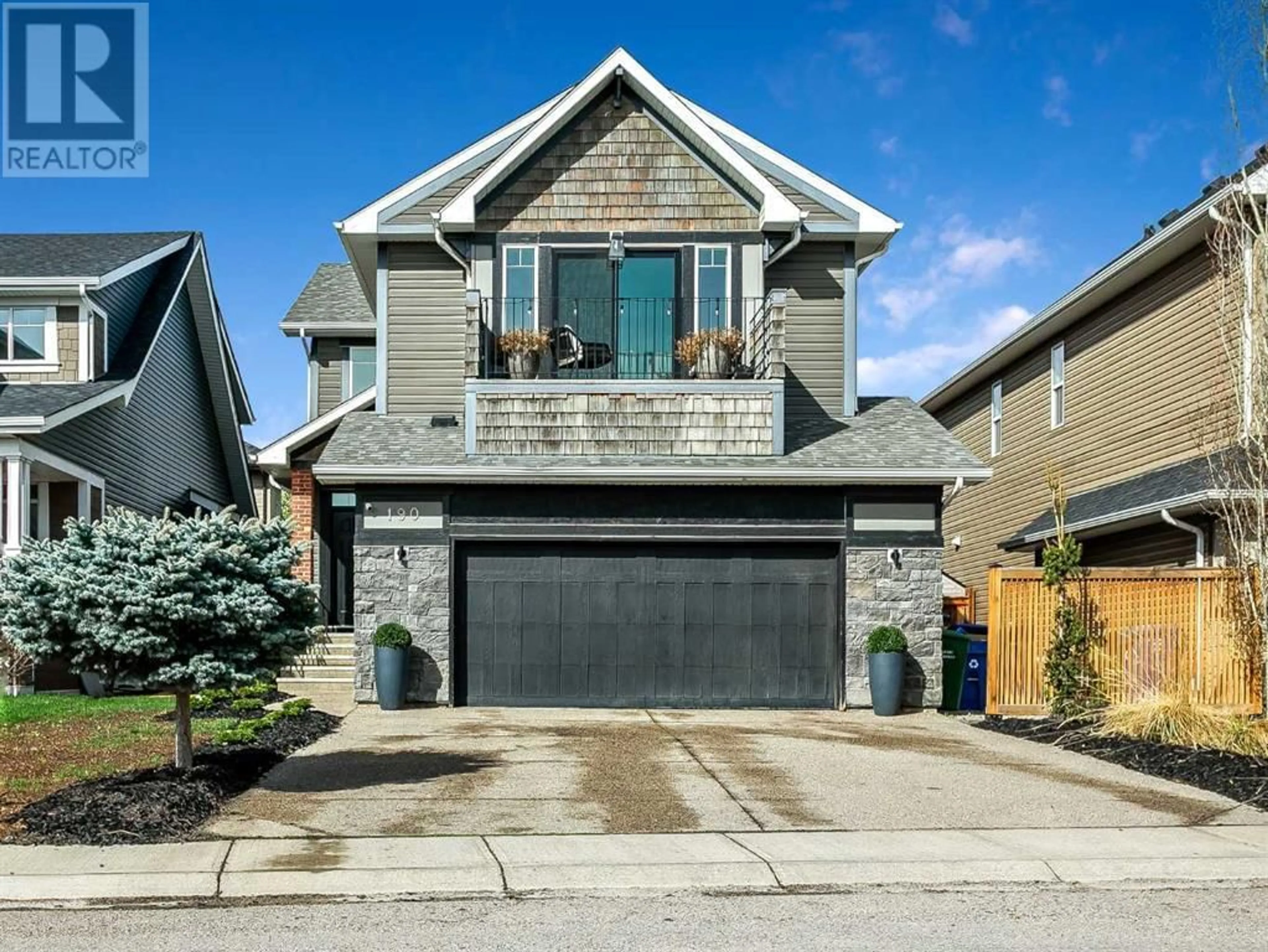 Frontside or backside of a home for 190 Auburn Shores Crescent SE, Calgary Alberta T3M0Y4