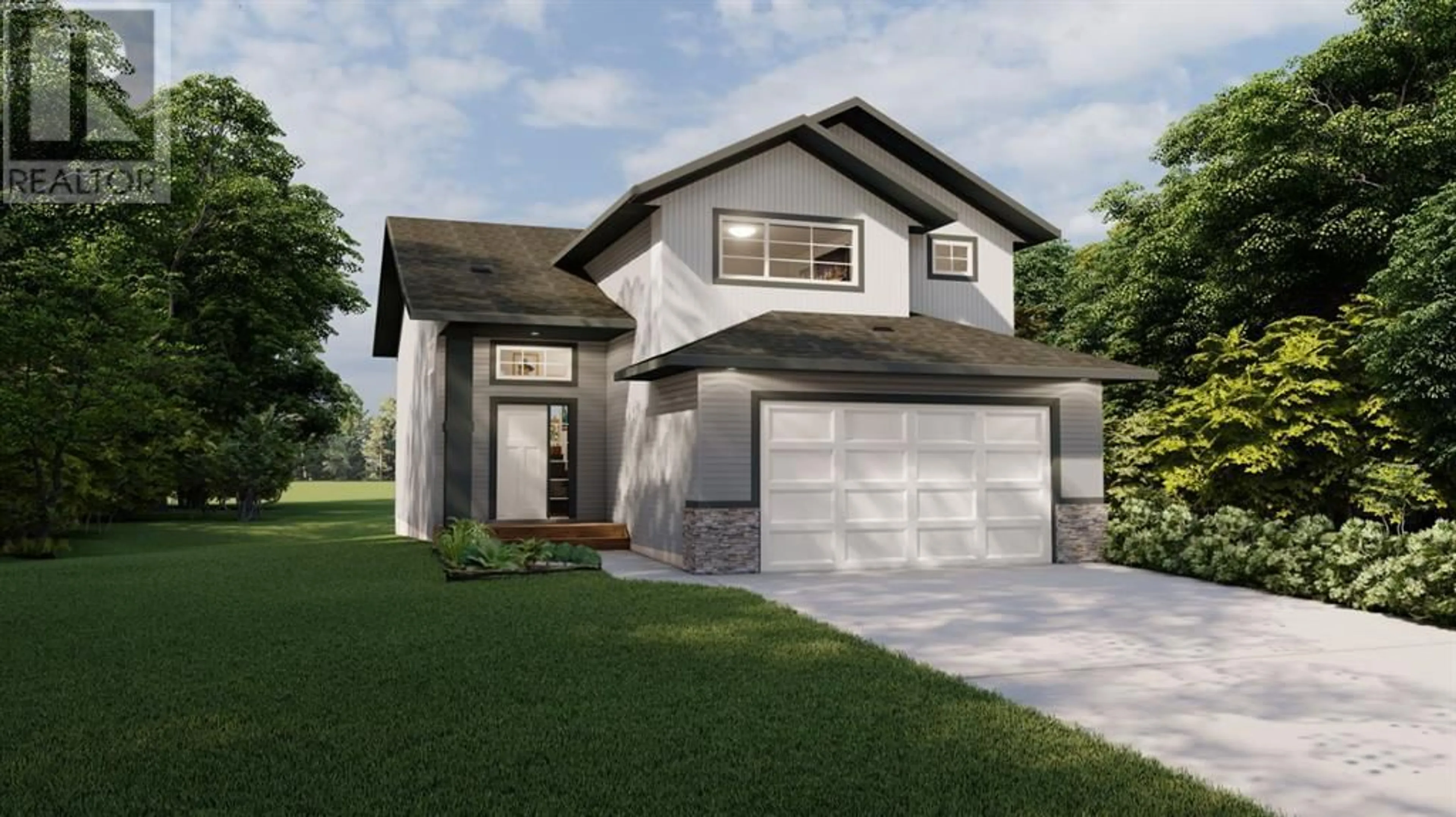 Frontside or backside of a home for 35 Bardwell Way, Sylvan Lake Alberta T4S0M8