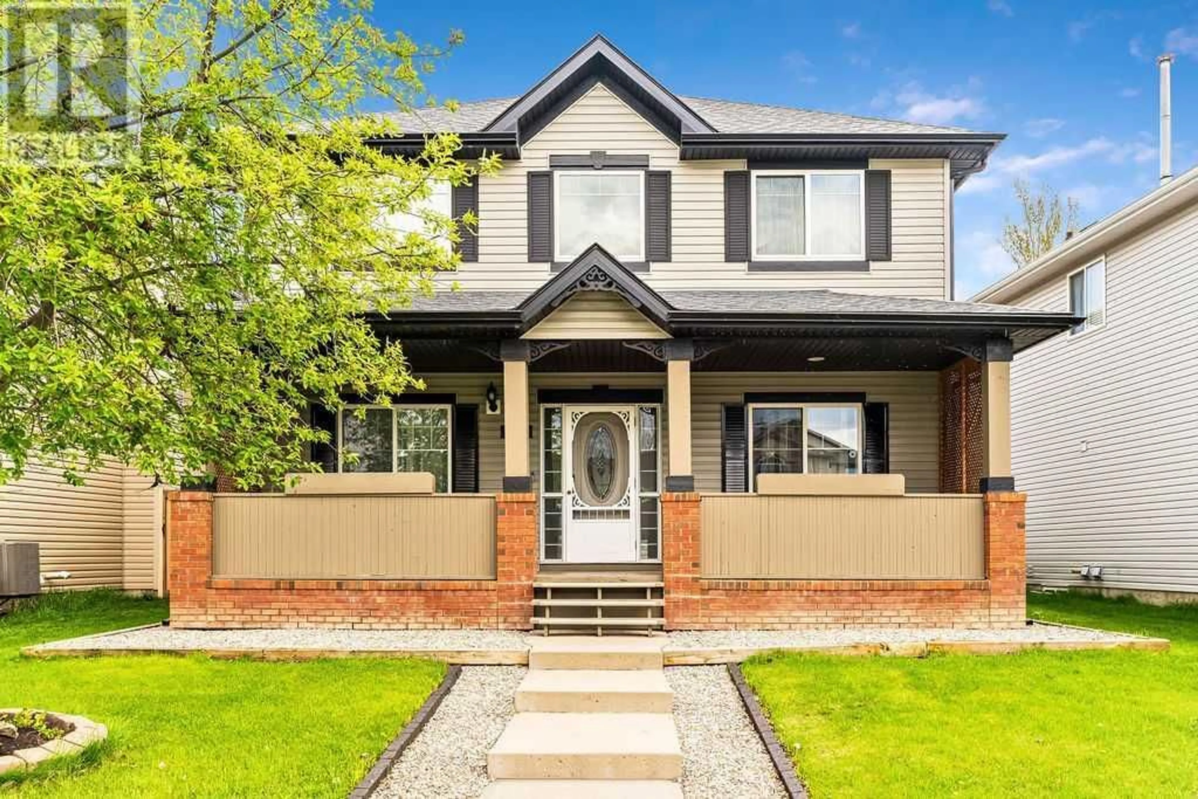 Home with brick exterior material for 18372 Chaparral Street SE, Calgary Alberta T2X3K9