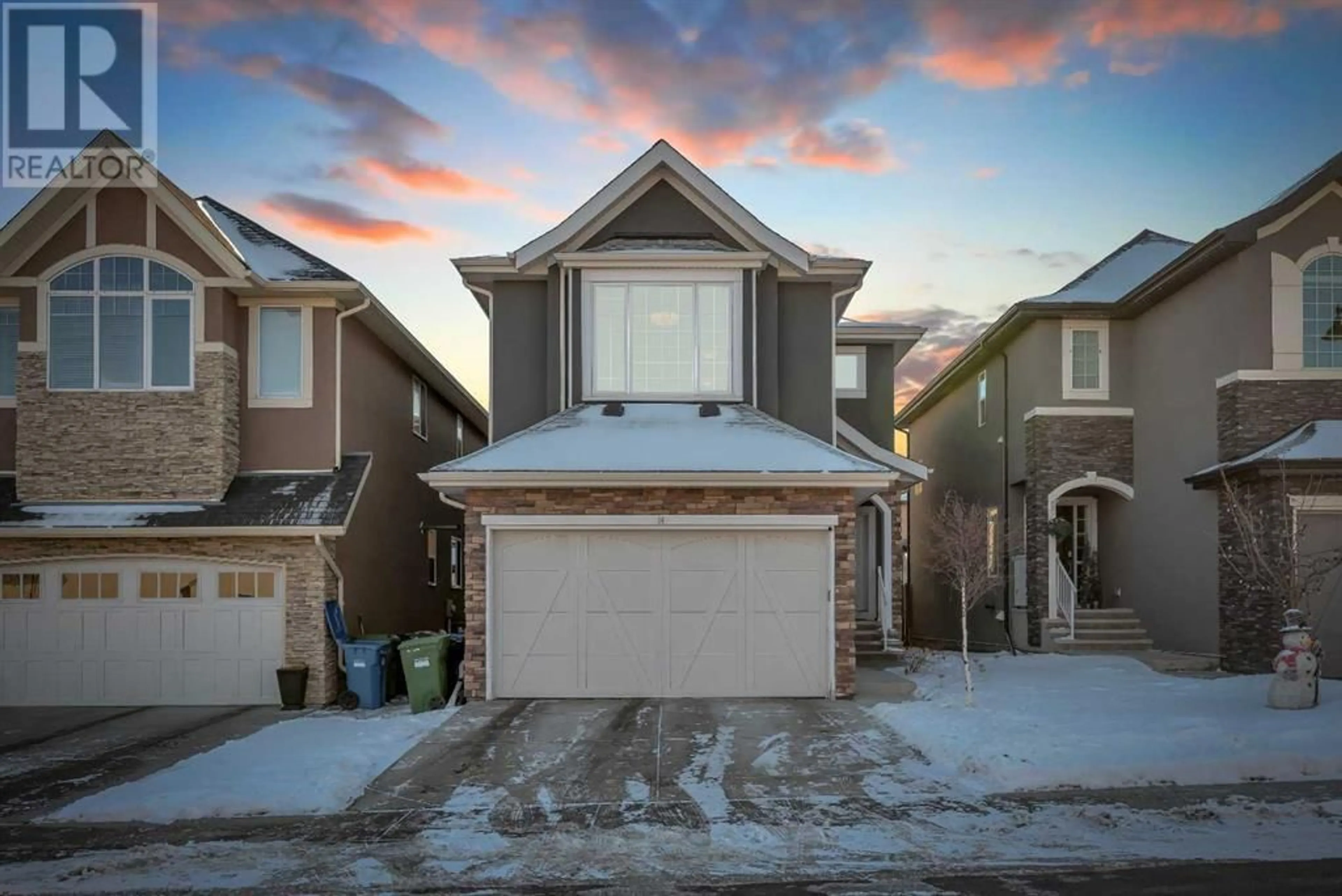 Frontside or backside of a home for 14 Sage Meadows Way NW, Calgary Alberta T3P0E7