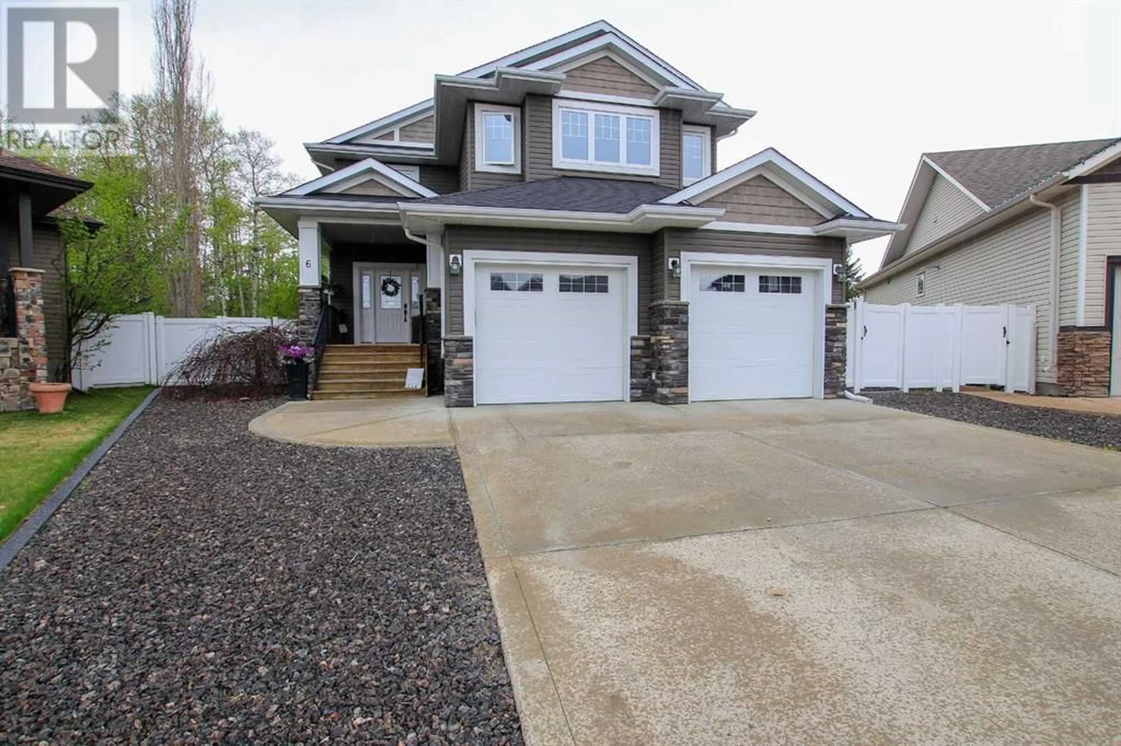 Frontside or backside of a home for 6 Regal Court, Sylvan Lake Alberta T4S0G2