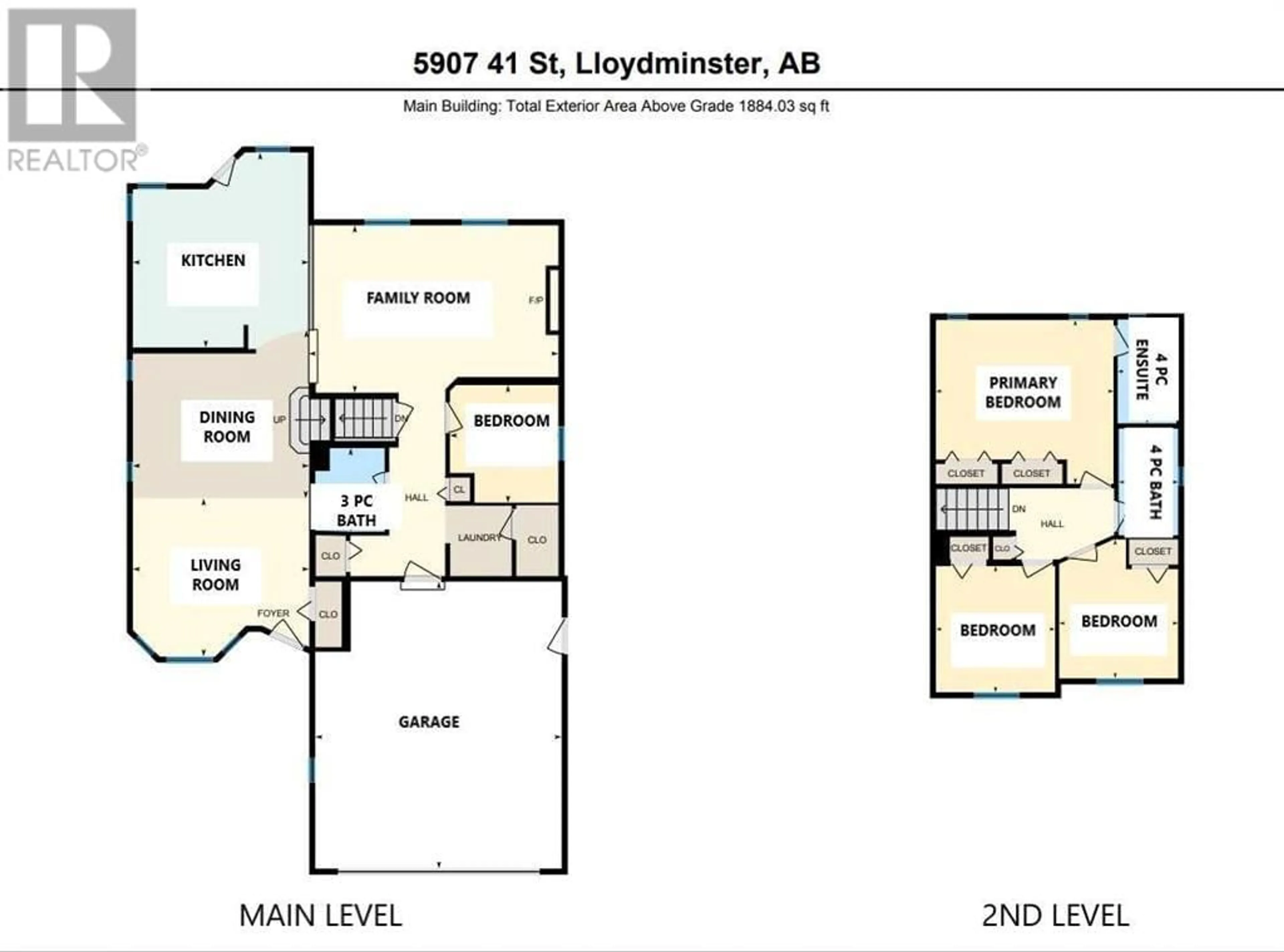Floor plan for 5907 41 Street, Lloydminster Alberta T9V2S2