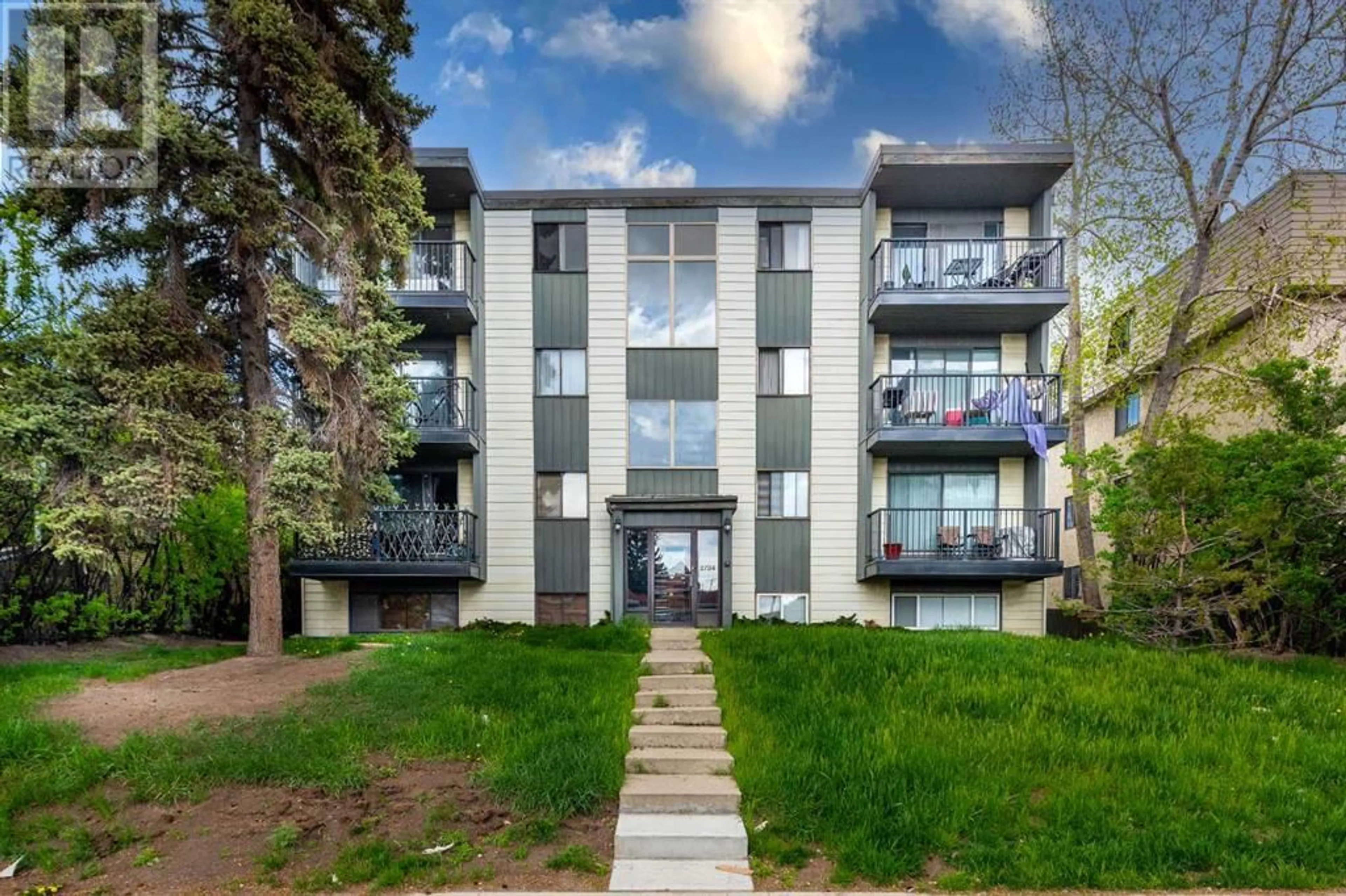 A pic from exterior of the house or condo for 403 2734 17 Avenue SW, Calgary Alberta T3E0A7
