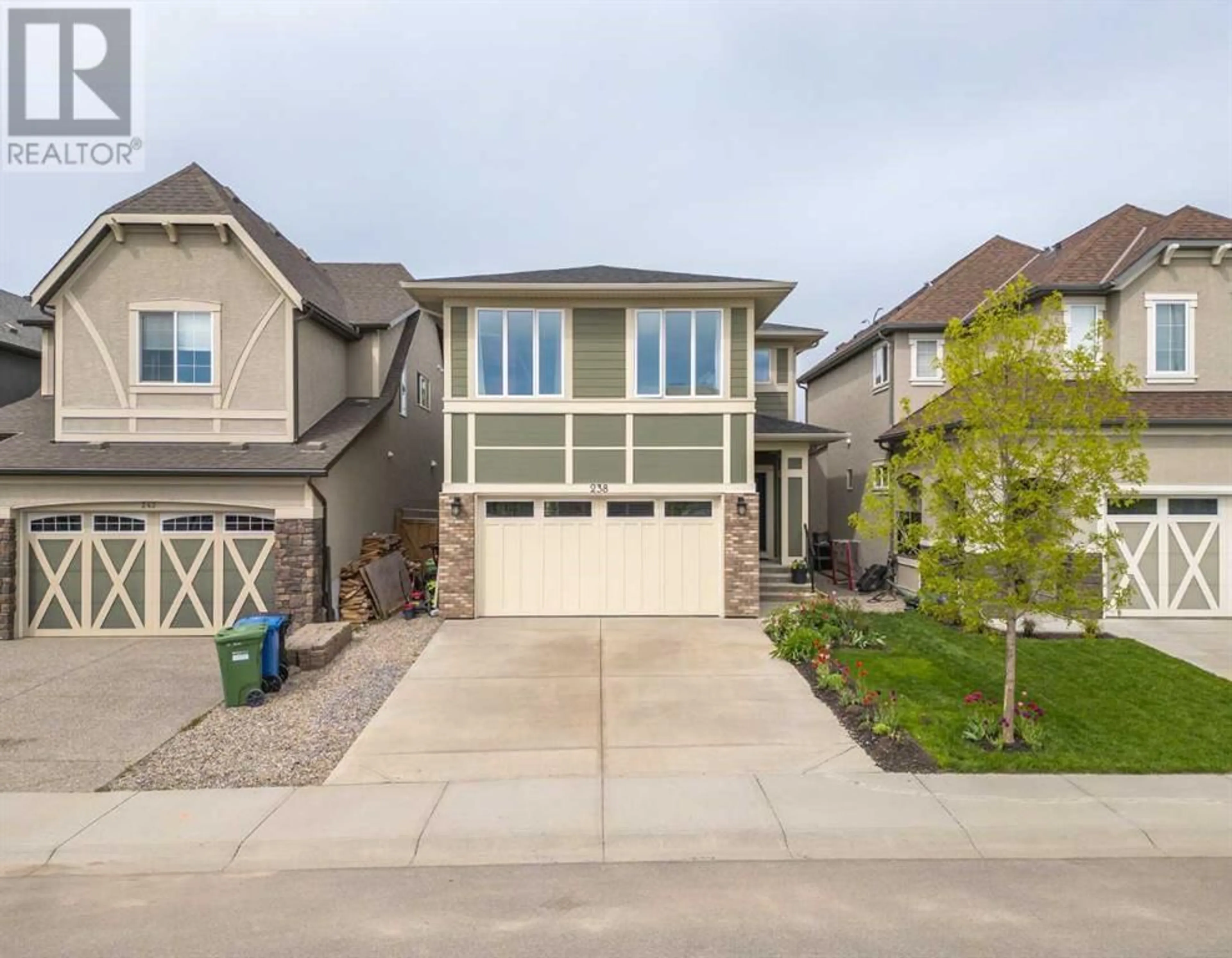 Frontside or backside of a home for 238 Mahogany Passage SE, Calgary Alberta T3M2J8