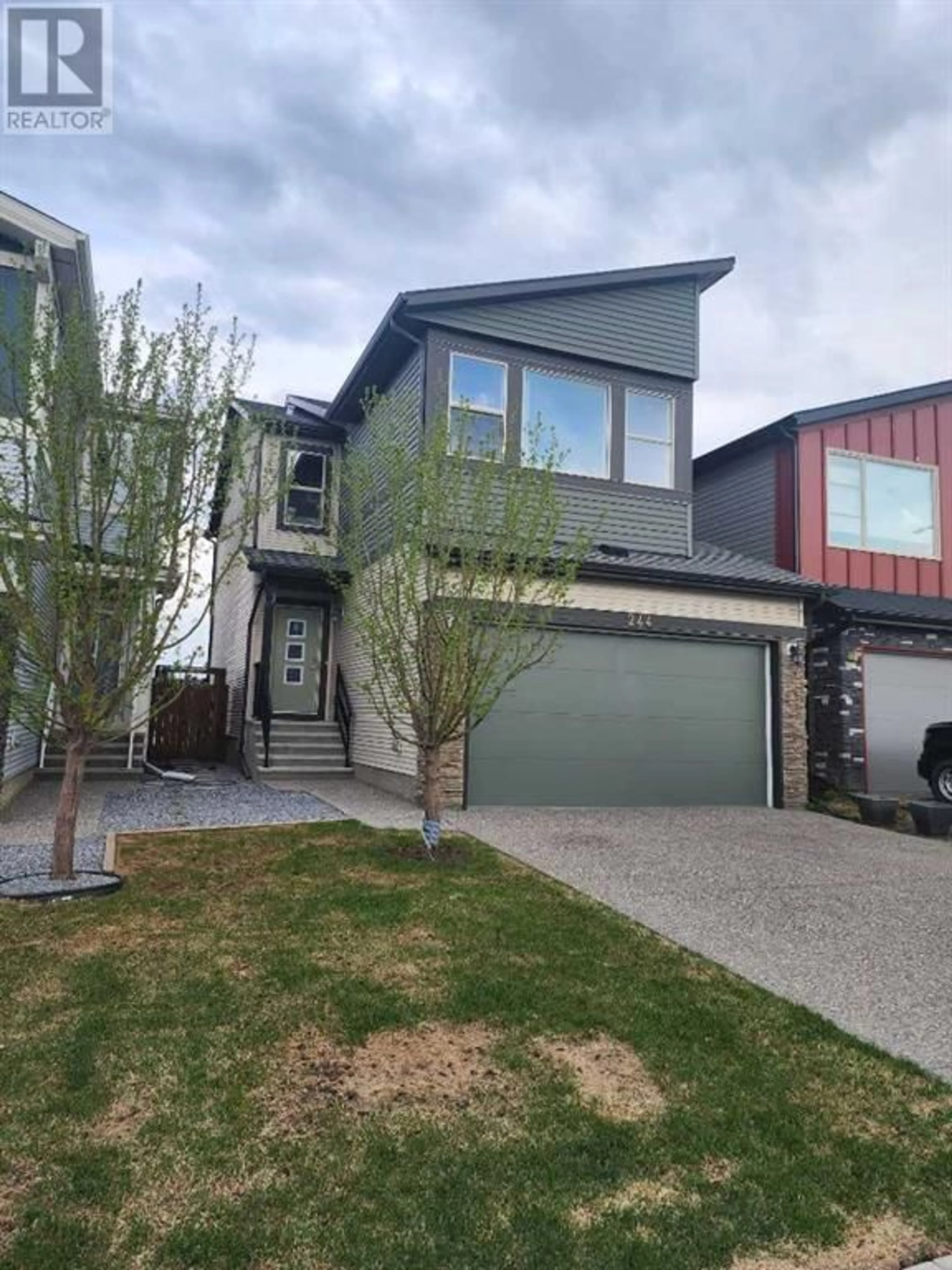 Frontside or backside of a home for 244 Walden Parade SE, Calgary Alberta T2X2A6