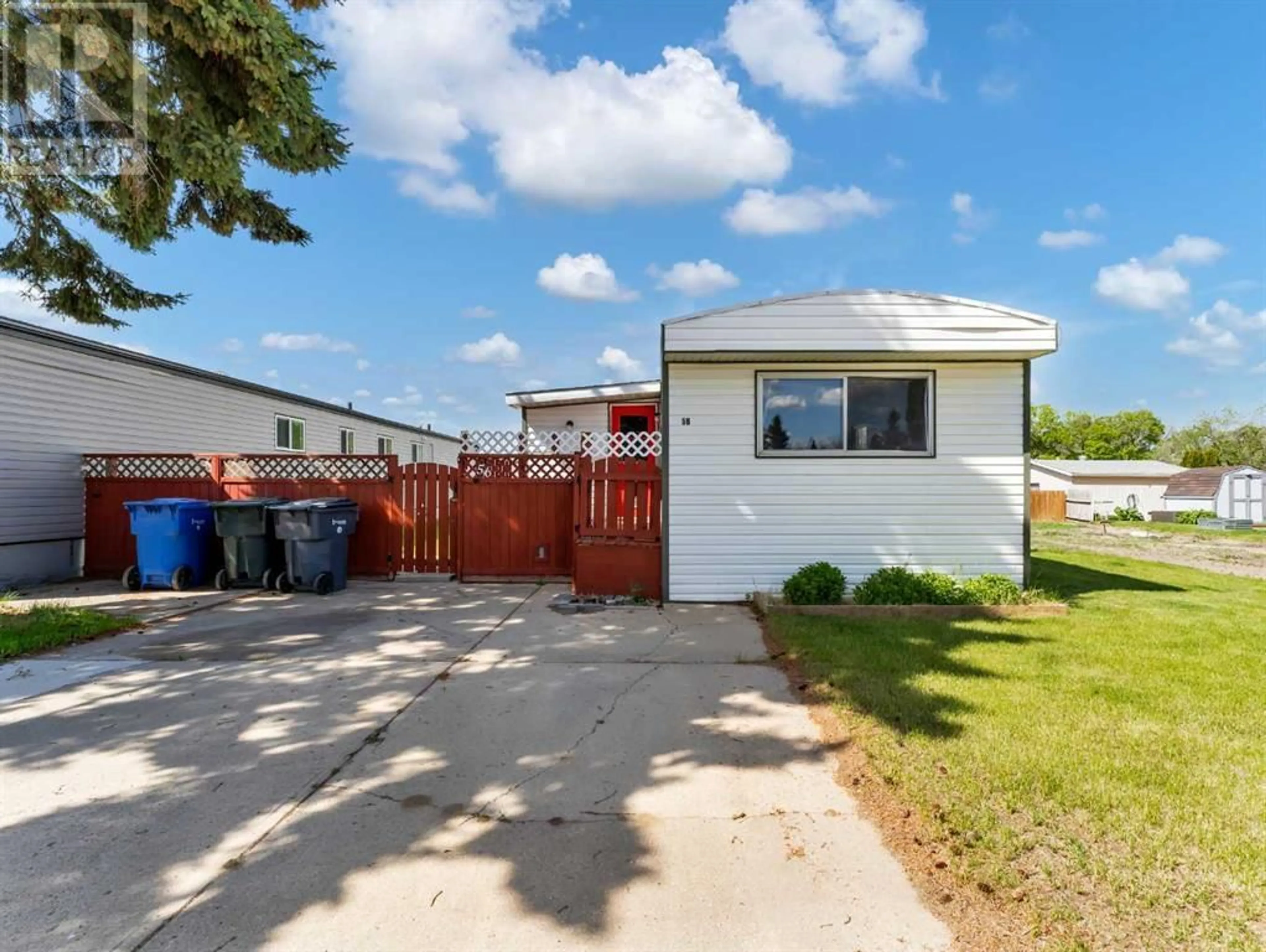 Frontside or backside of a home for 56 2460 Southview Drive SE, Medicine Hat Alberta T1B1G1