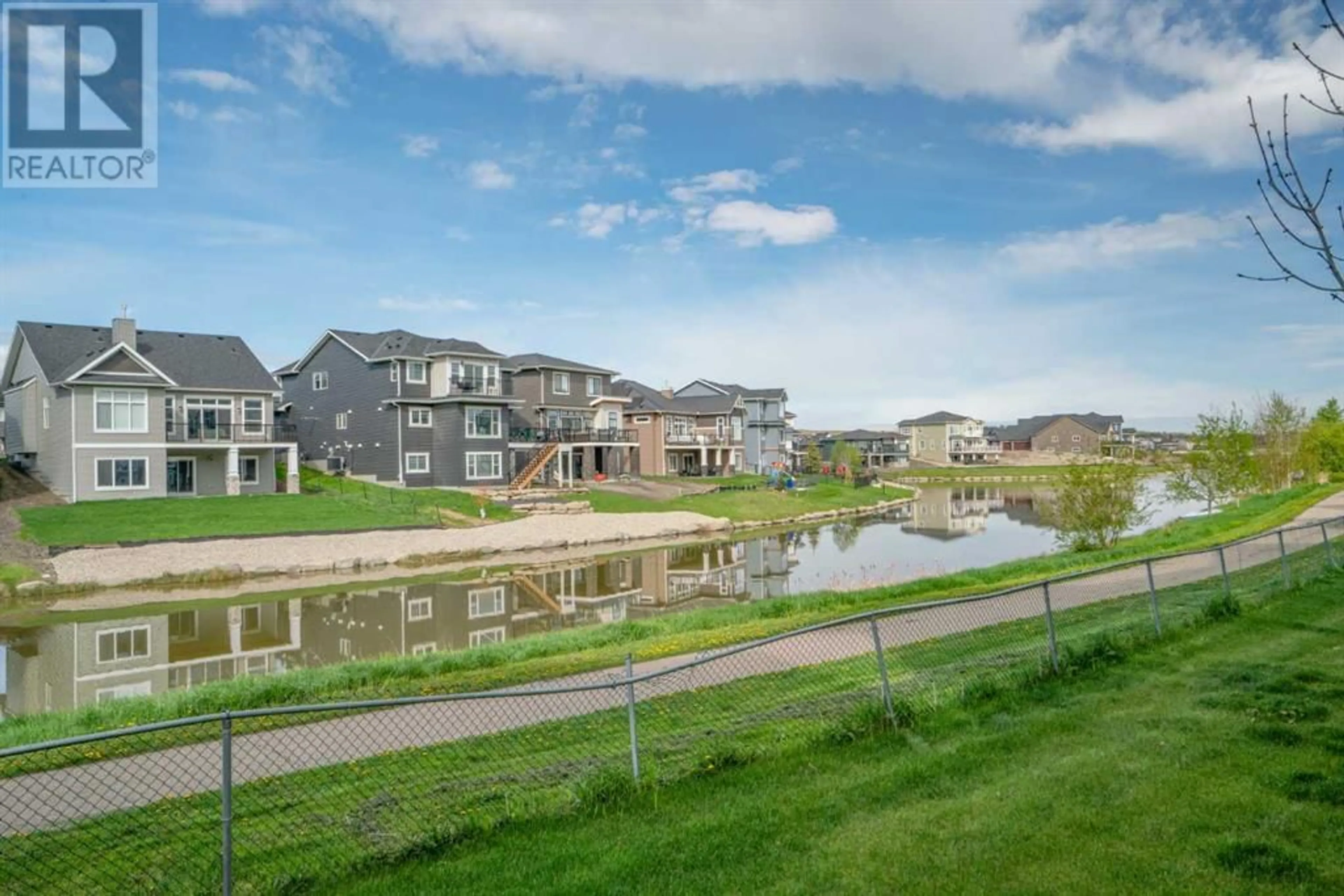 A pic from exterior of the house or condo for 280 canals crossing  SW, Airdrie Alberta T4B4L3