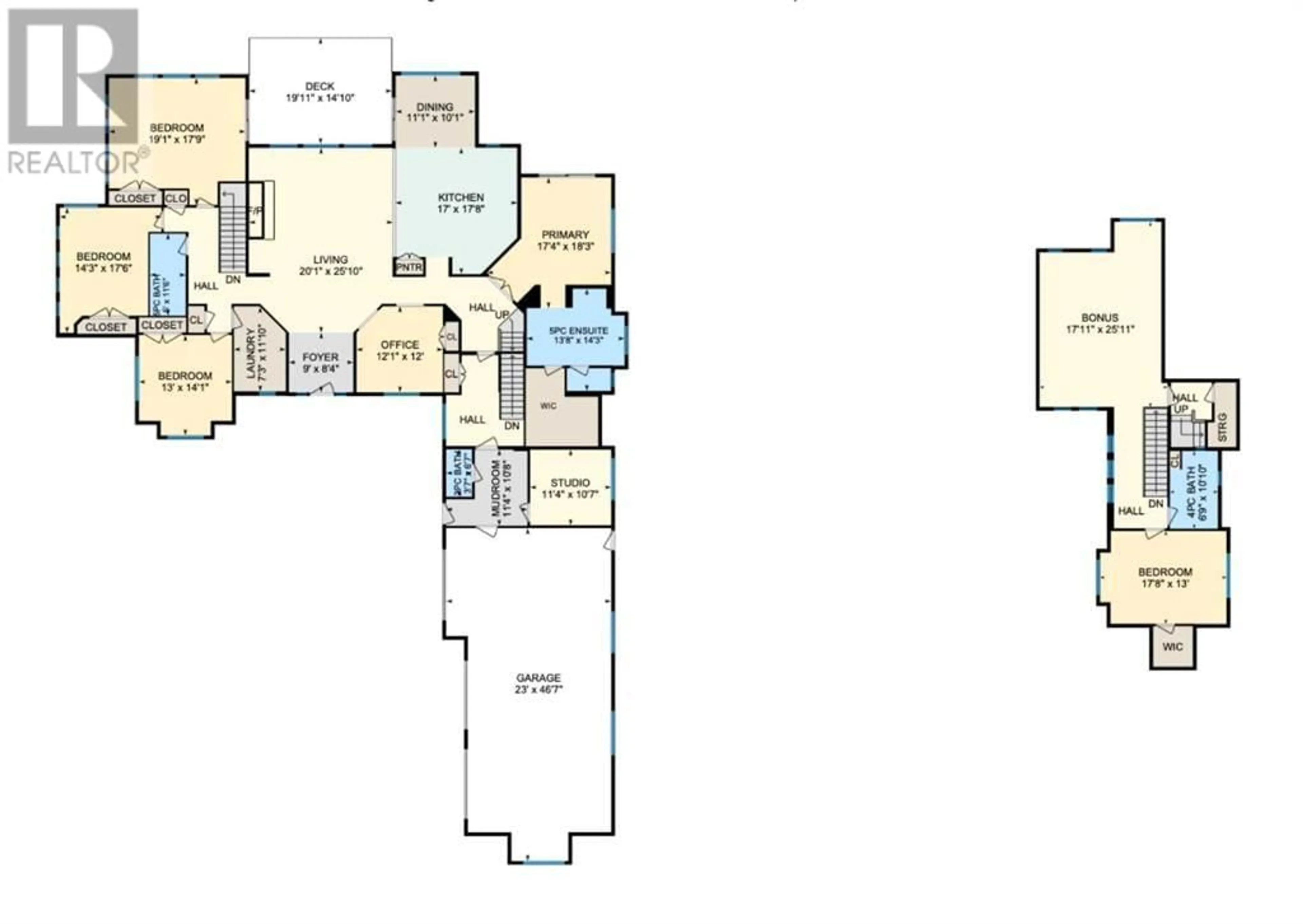 Floor plan for 232025 48 STREET EAST, Rural Foothills County Alberta T1S3R4