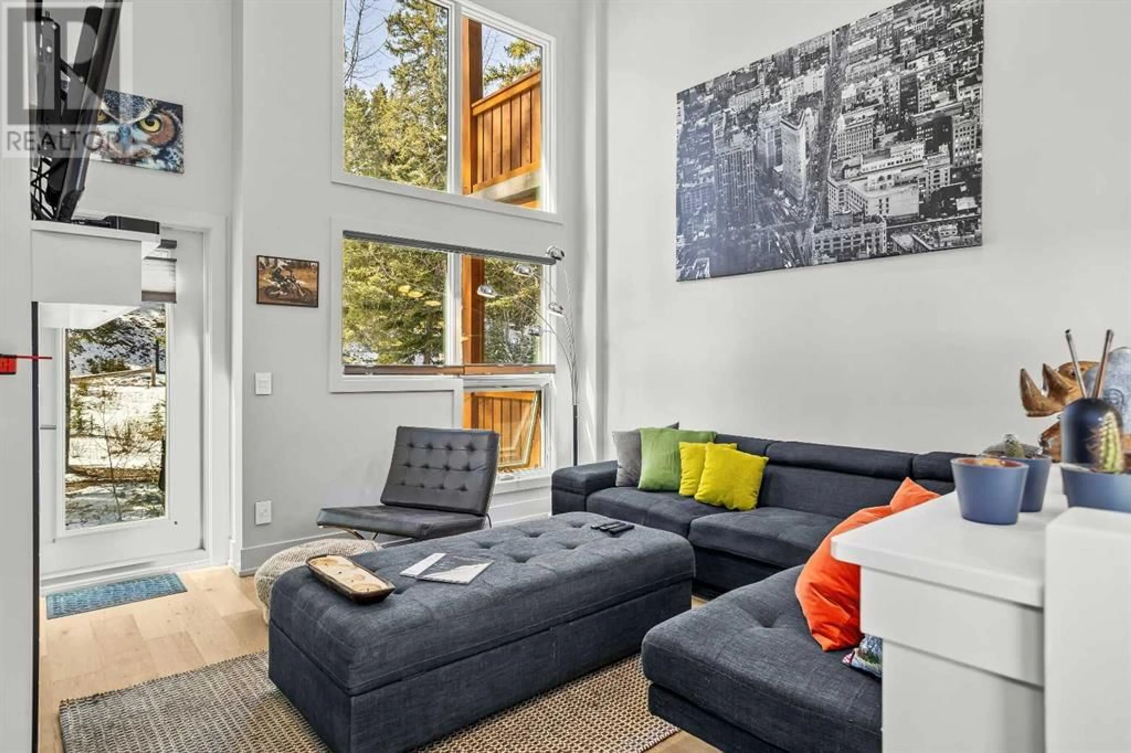 Living room with furniture, unknown for 3000 STEWART CREEK DRIVE, Canmore Alberta T1W0G5