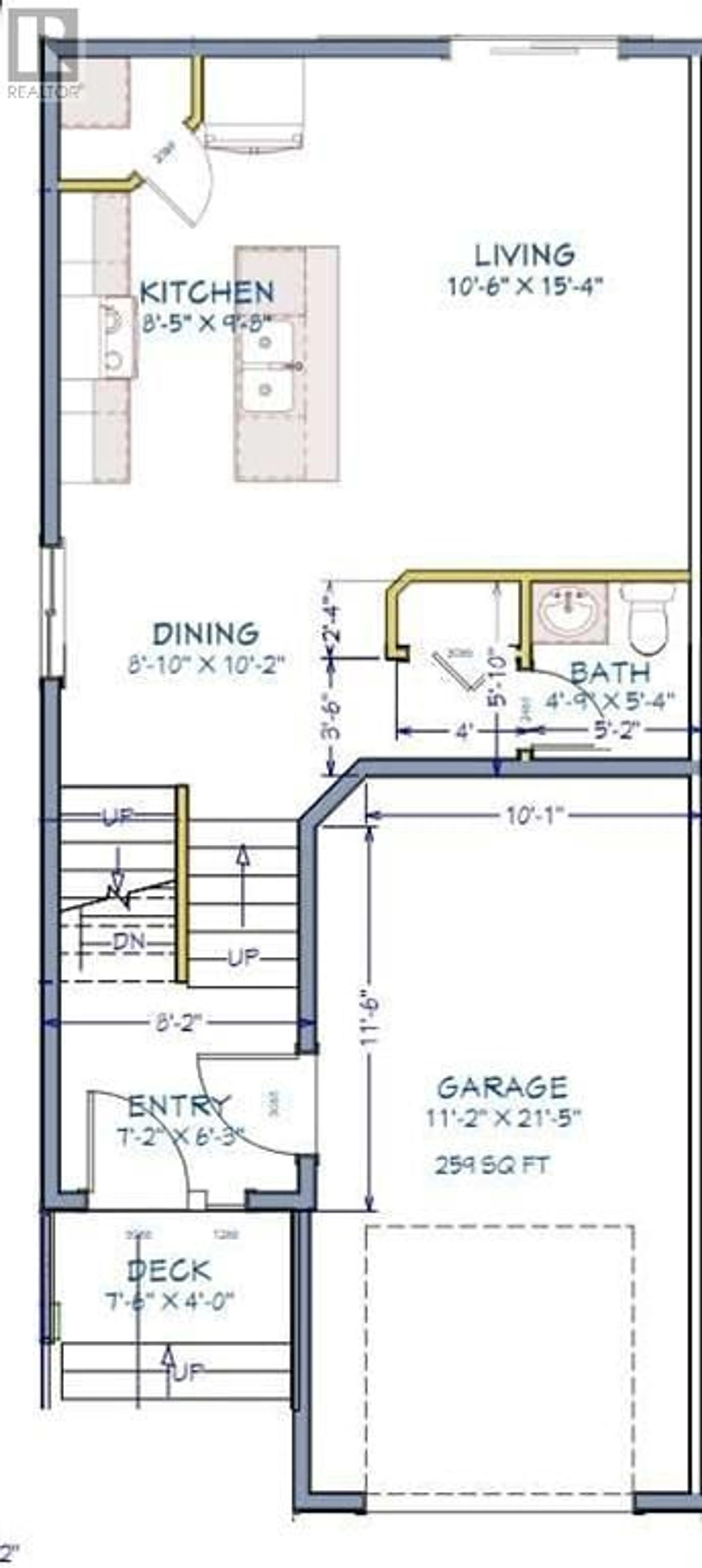 Floor plan for 11419 95 STREET, Clairmont Alberta T8X0W9