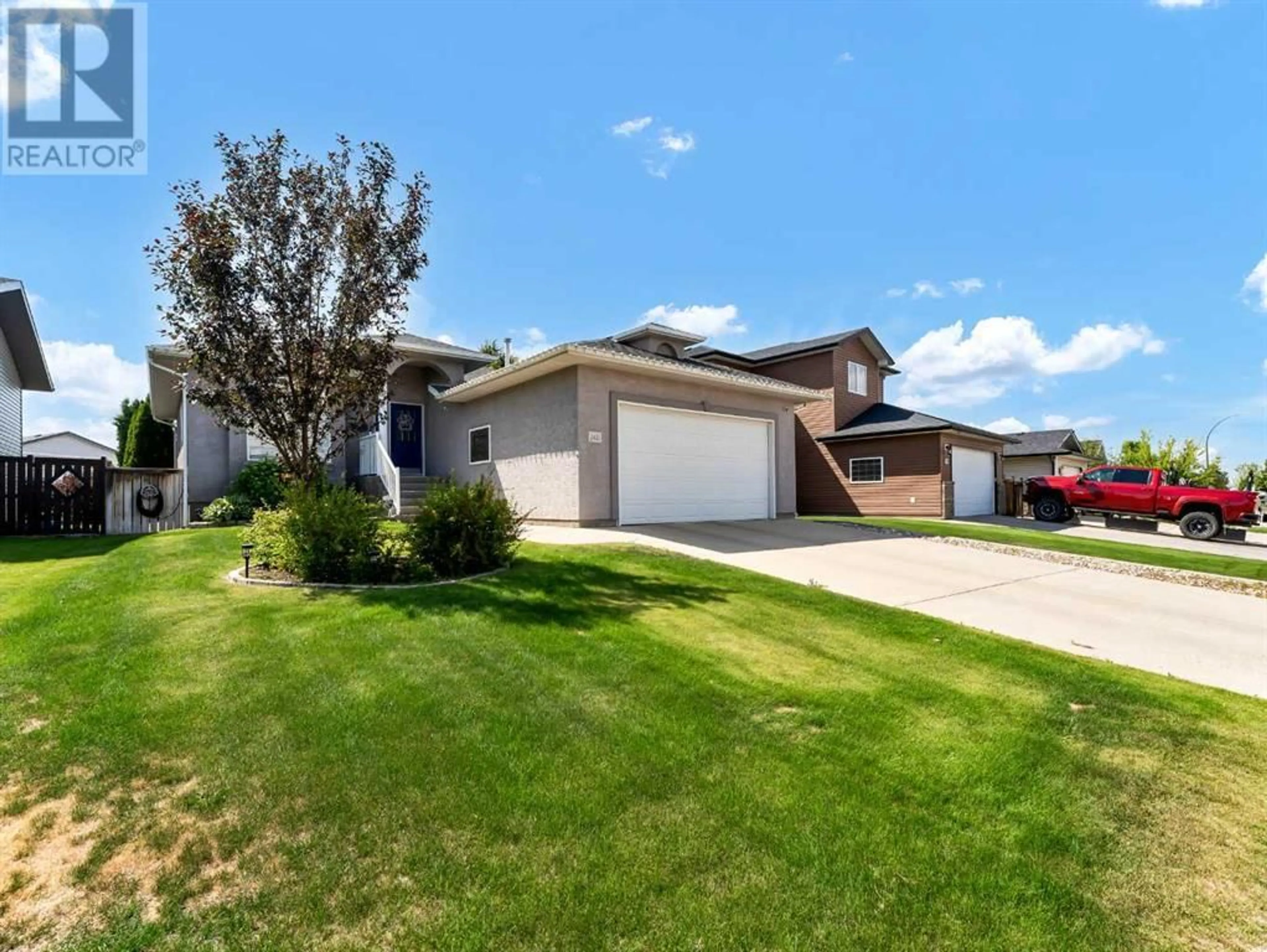 A pic from outside/outdoor area/front of a property/back of a property/a pic from drone, street for 2422 7 AVENUE NORTHEAST, Medicine Hat Alberta T1C1Y7