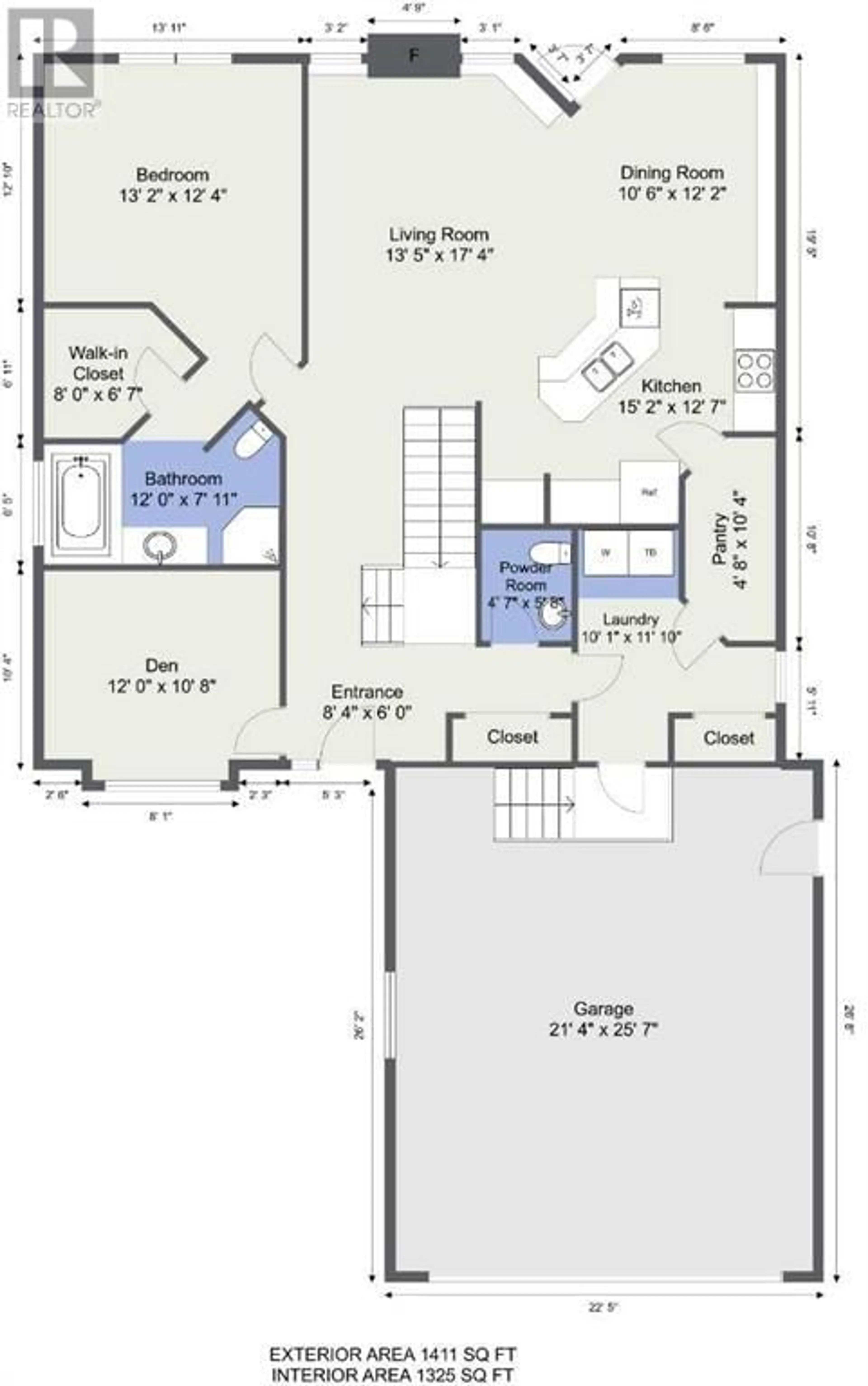 Floor plan for 2422 7 AVENUE NORTHEAST, Medicine Hat Alberta T1C1Y7