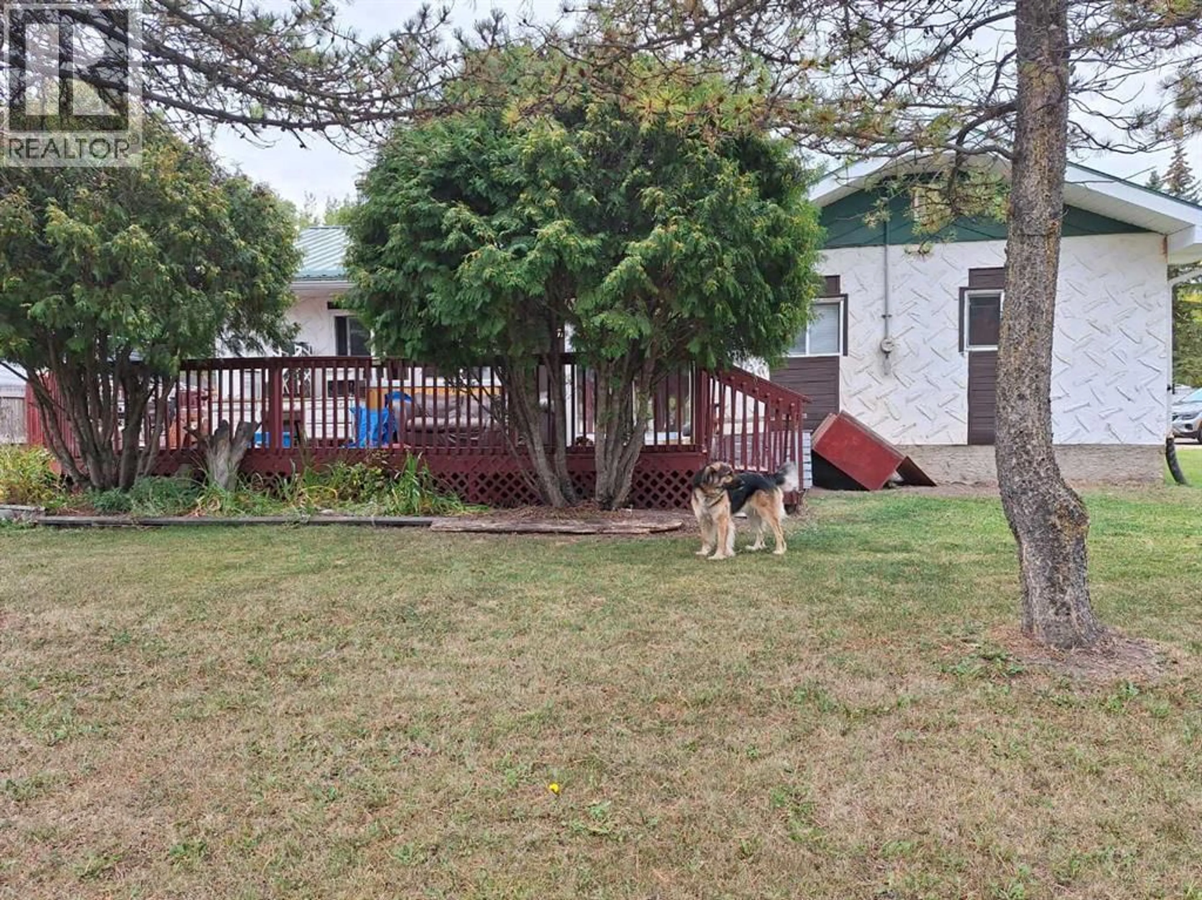 A pic from outside/outdoor area/front of a property/back of a property/a pic from drone, mountain view for 13441 TWP RD 665A, Lac La Biche Alberta T0A2C0