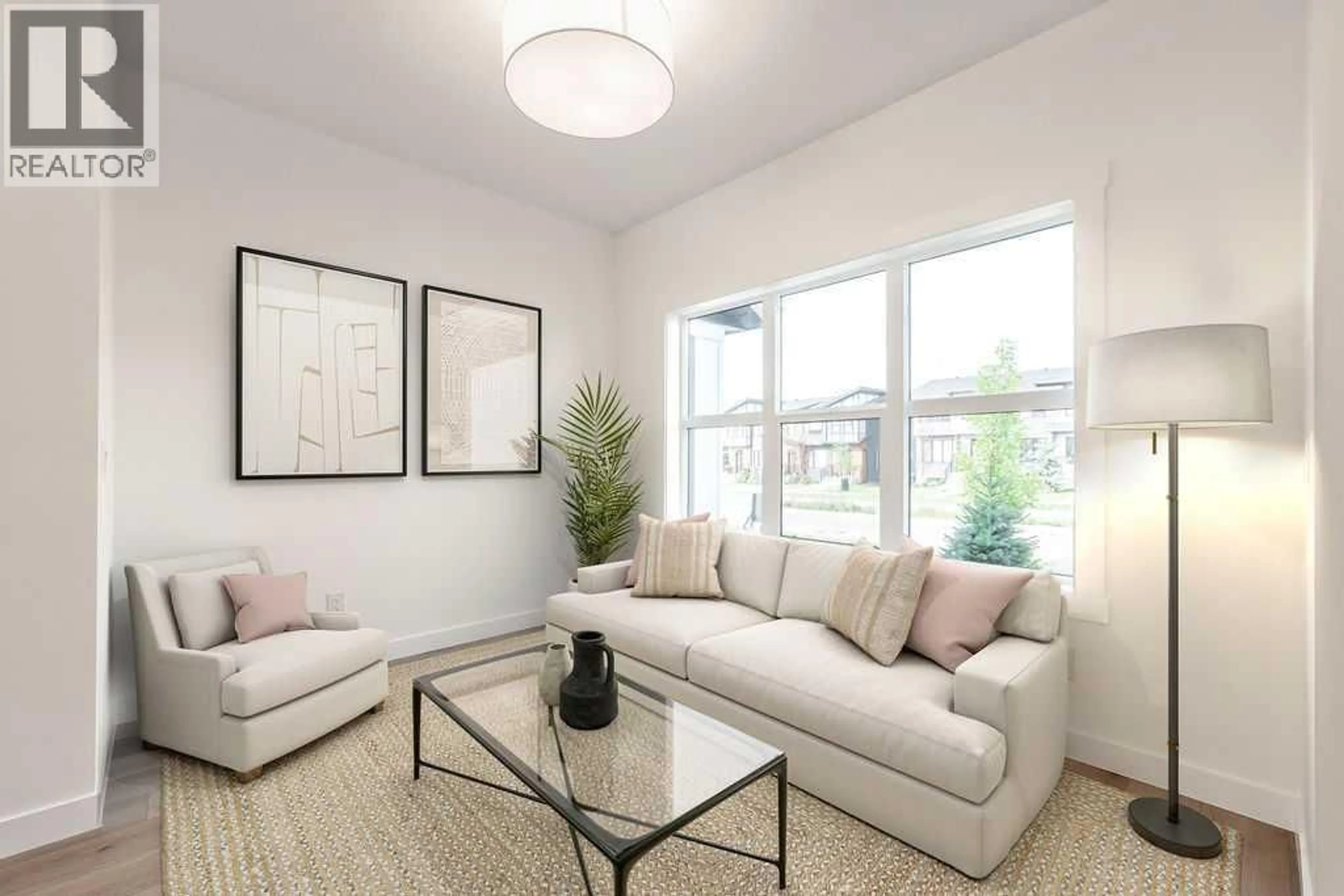 Living room with furniture, unknown for 525 RIVER HEIGHTS DRIVE, Cochrane Alberta T4C3E3