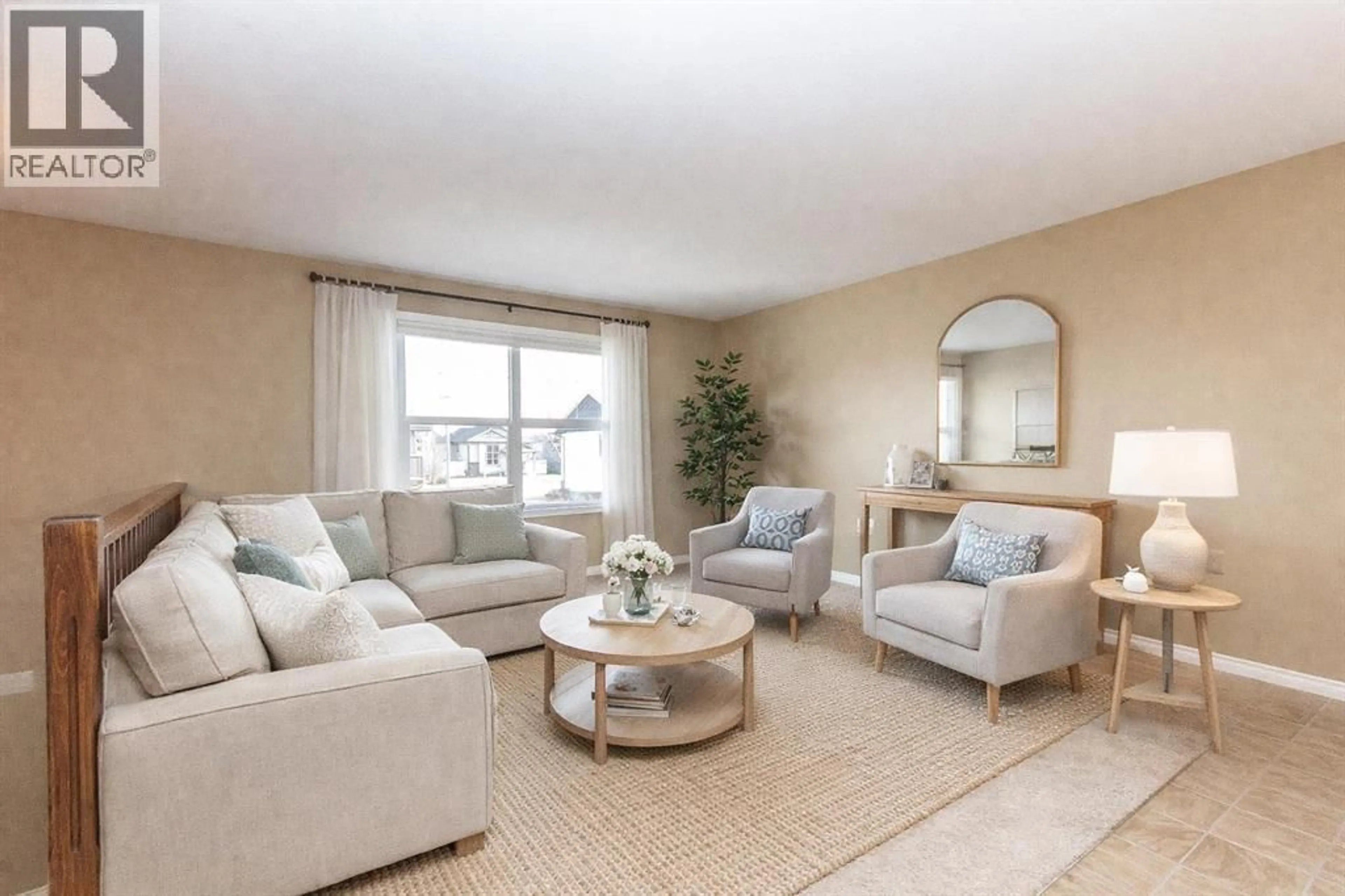 Living room with furniture, unknown for 114 REDWOOD BOULEVARD, Springbrook Alberta T4S0J5