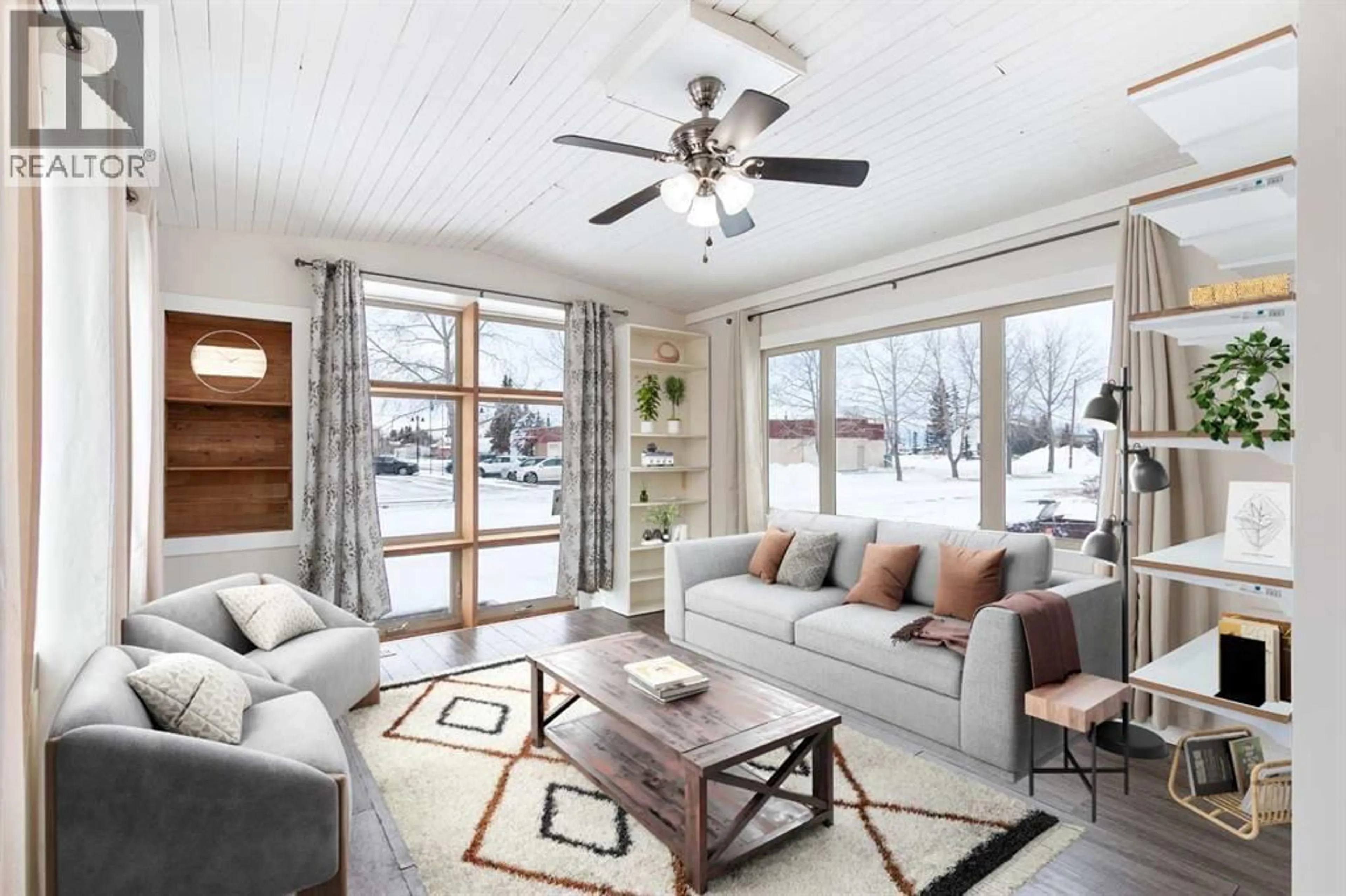 Living room with furniture, unknown for 1 PARK AVENUE, Carstairs Alberta T0M0N0