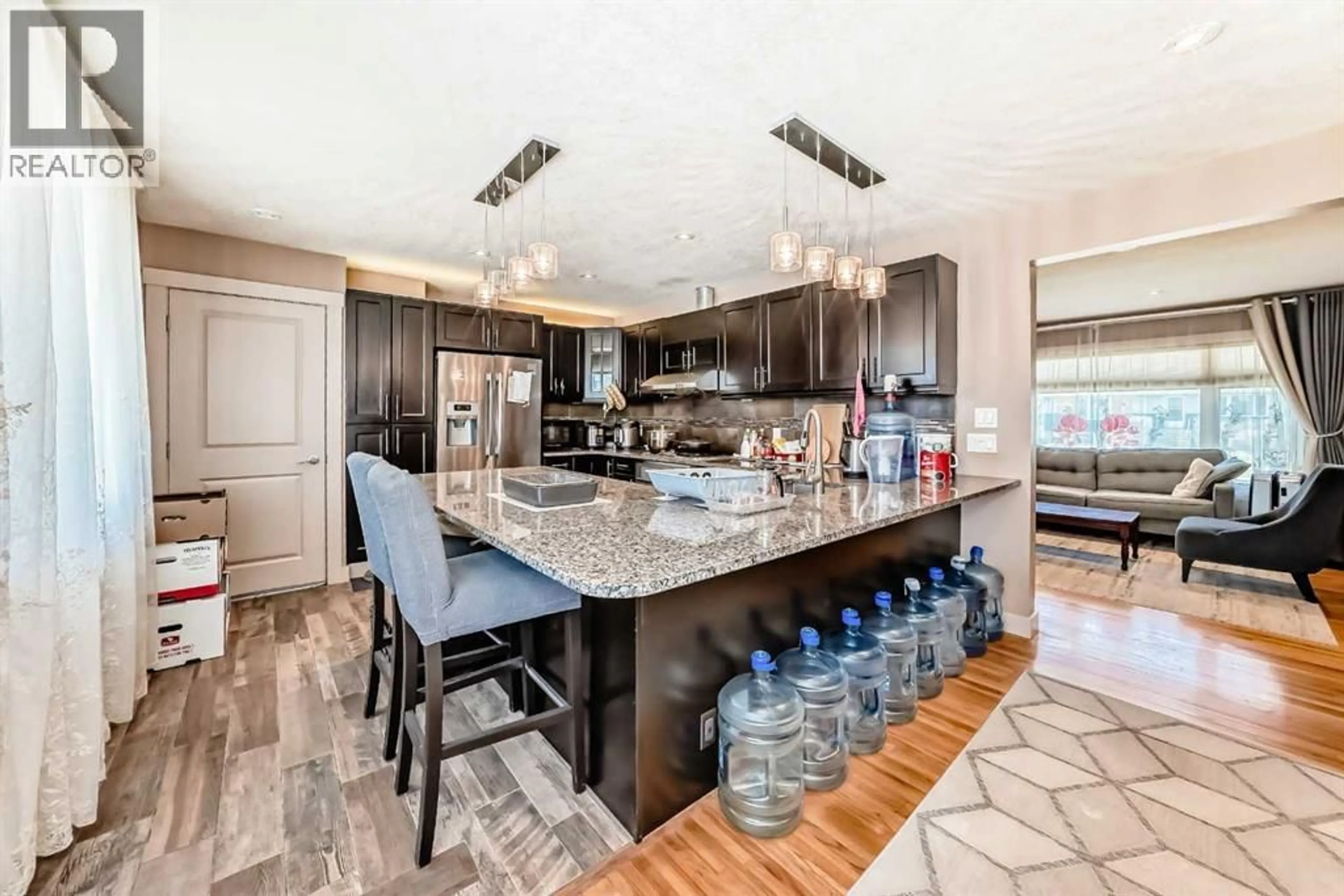 Open concept kitchen, ceramic/tile floor for 2508 MORLEY TRAIL NORTHWEST, Calgary Alberta T2M4G6