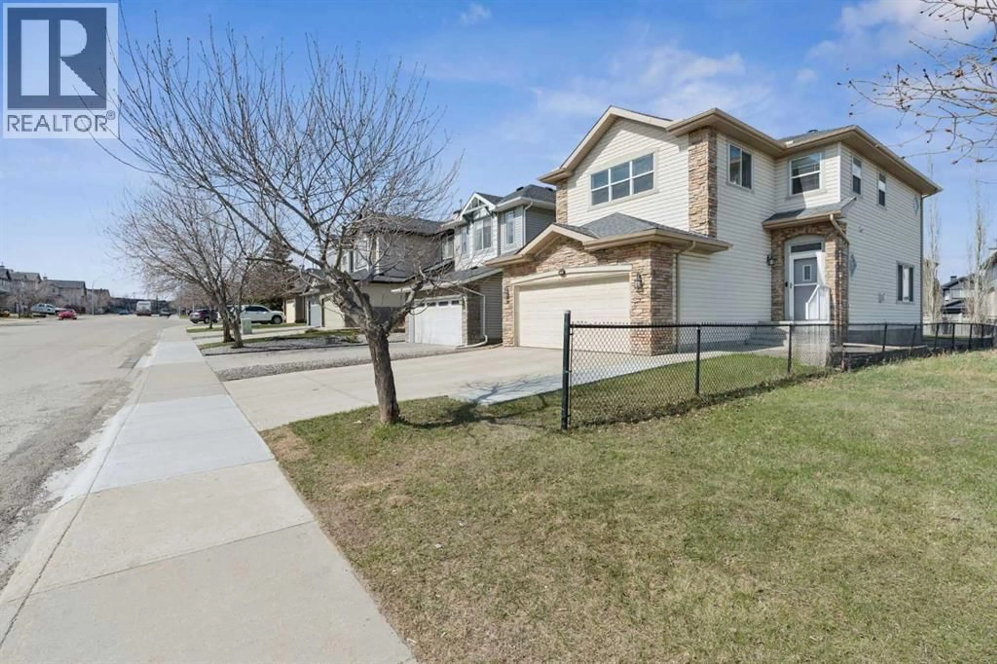 A pic from outside/outdoor area/front of a property/back of a property/a pic from drone, street for 357 KINCORA DRIVE NORTHWEST, Calgary Alberta T3R1N3
