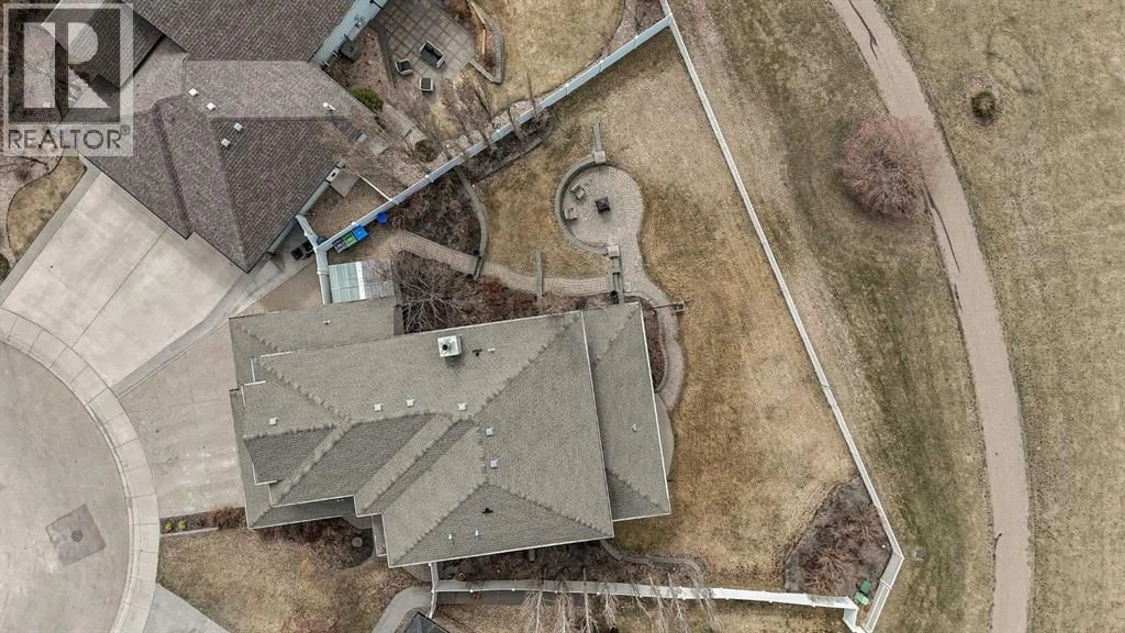 A pic from outside/outdoor area/front of a property/back of a property/a pic from drone, building for 74 INGRAM CLOSE, Red Deer Alberta T4R0A3