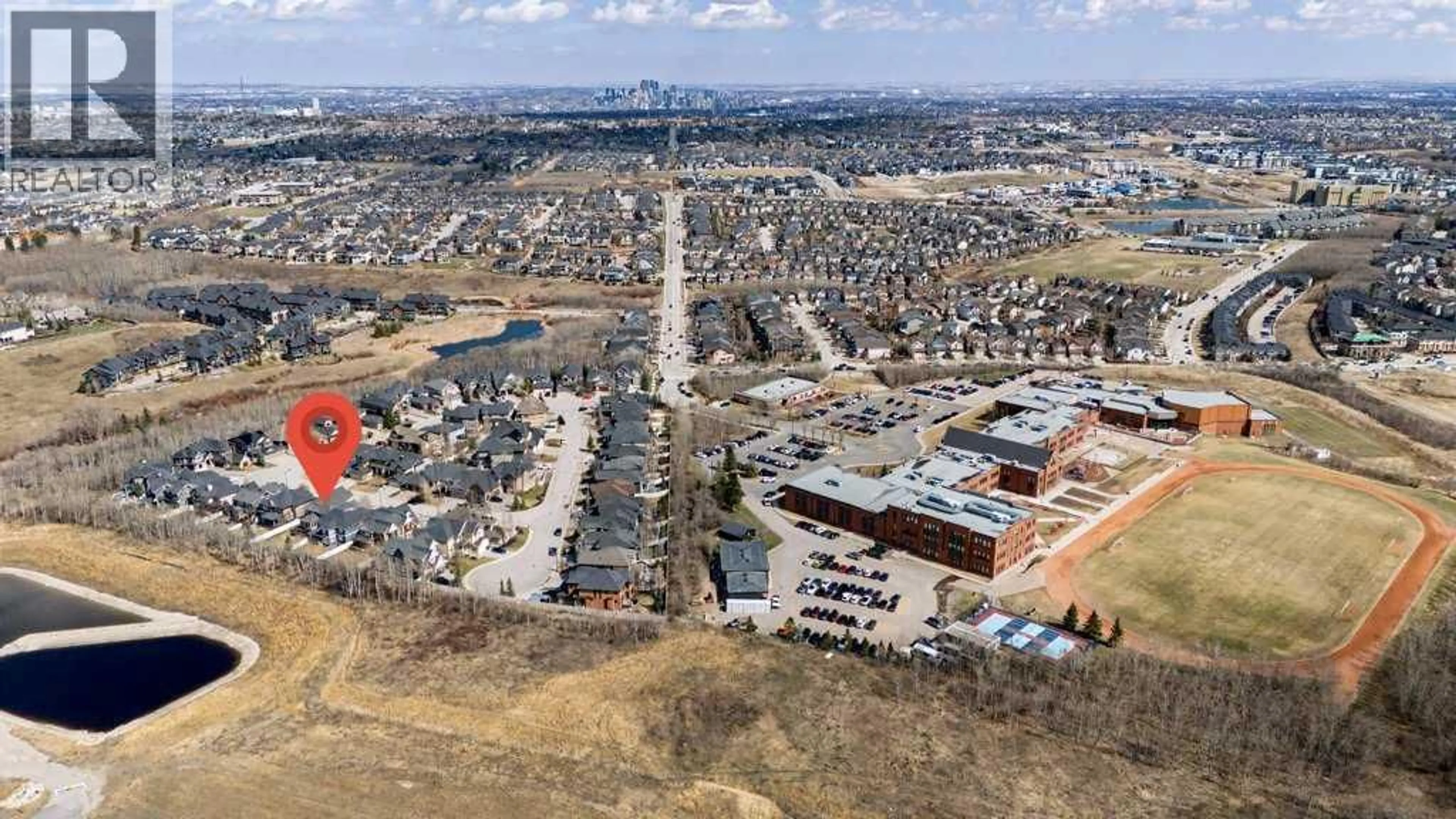 A pic from outside/outdoor area/front of a property/back of a property/a pic from drone, street for 78 ASPEN CLIFF CLOSE SOUTHWEST, Calgary Alberta T3H0L9