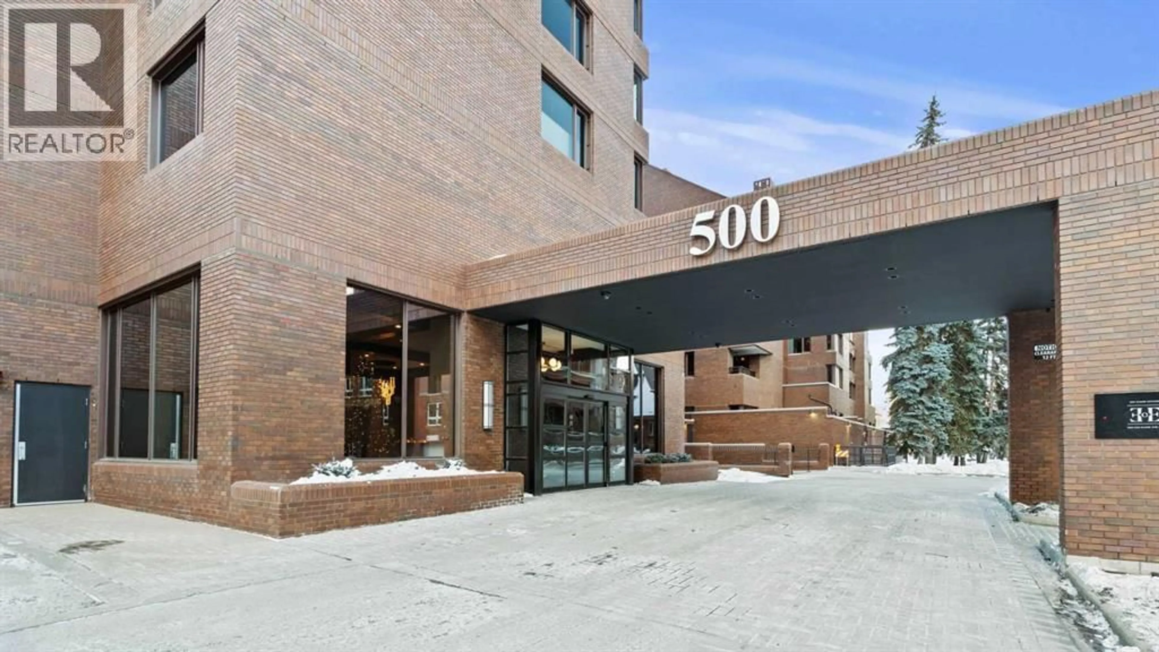 Indoor foyer for 500 EAU CLAIRE AVENUE SOUTHWEST, Calgary Alberta T2P3R8