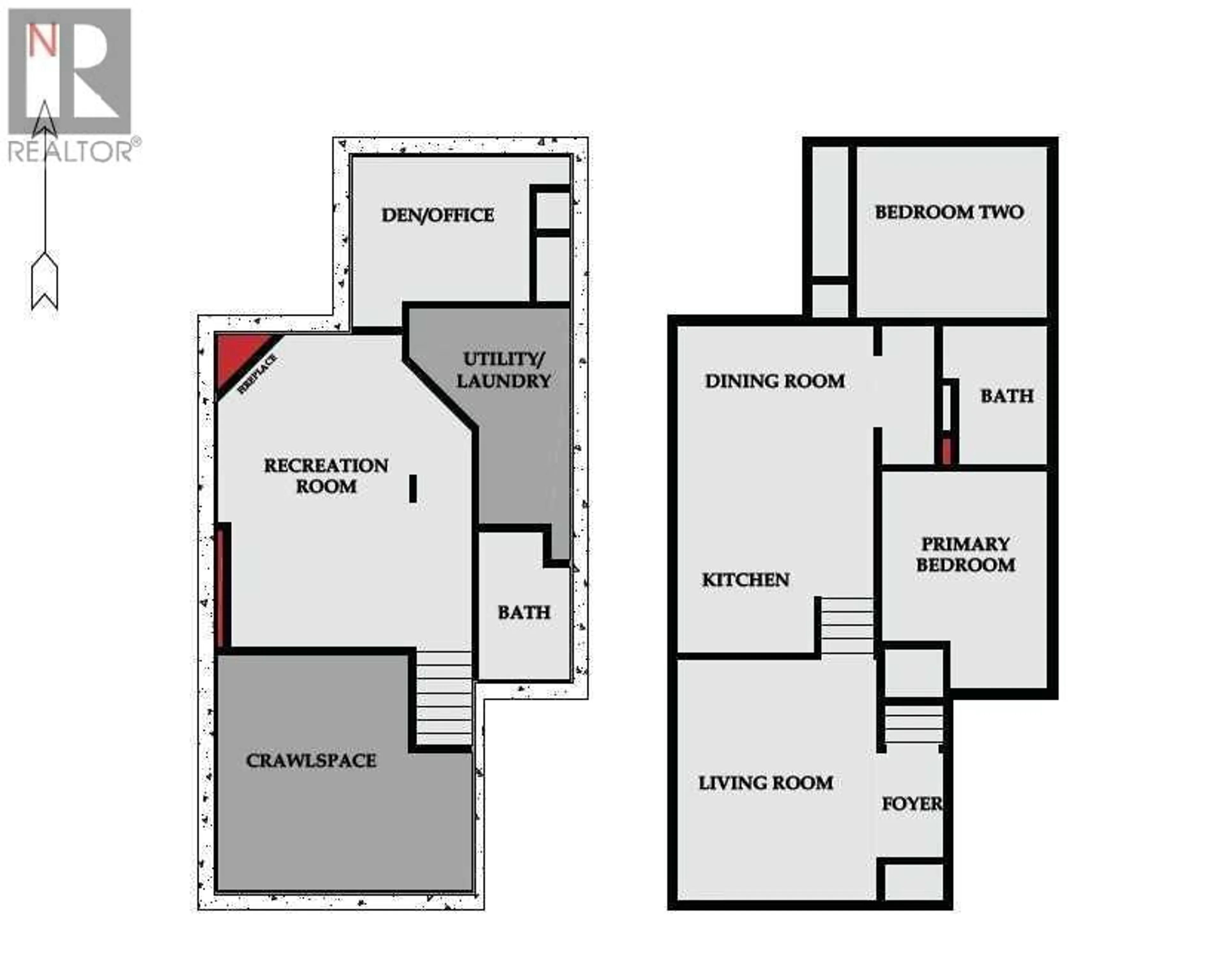 Floor plan for 171 DEERFIELD DRIVE SOUTHEAST, Calgary Alberta T2J7B7