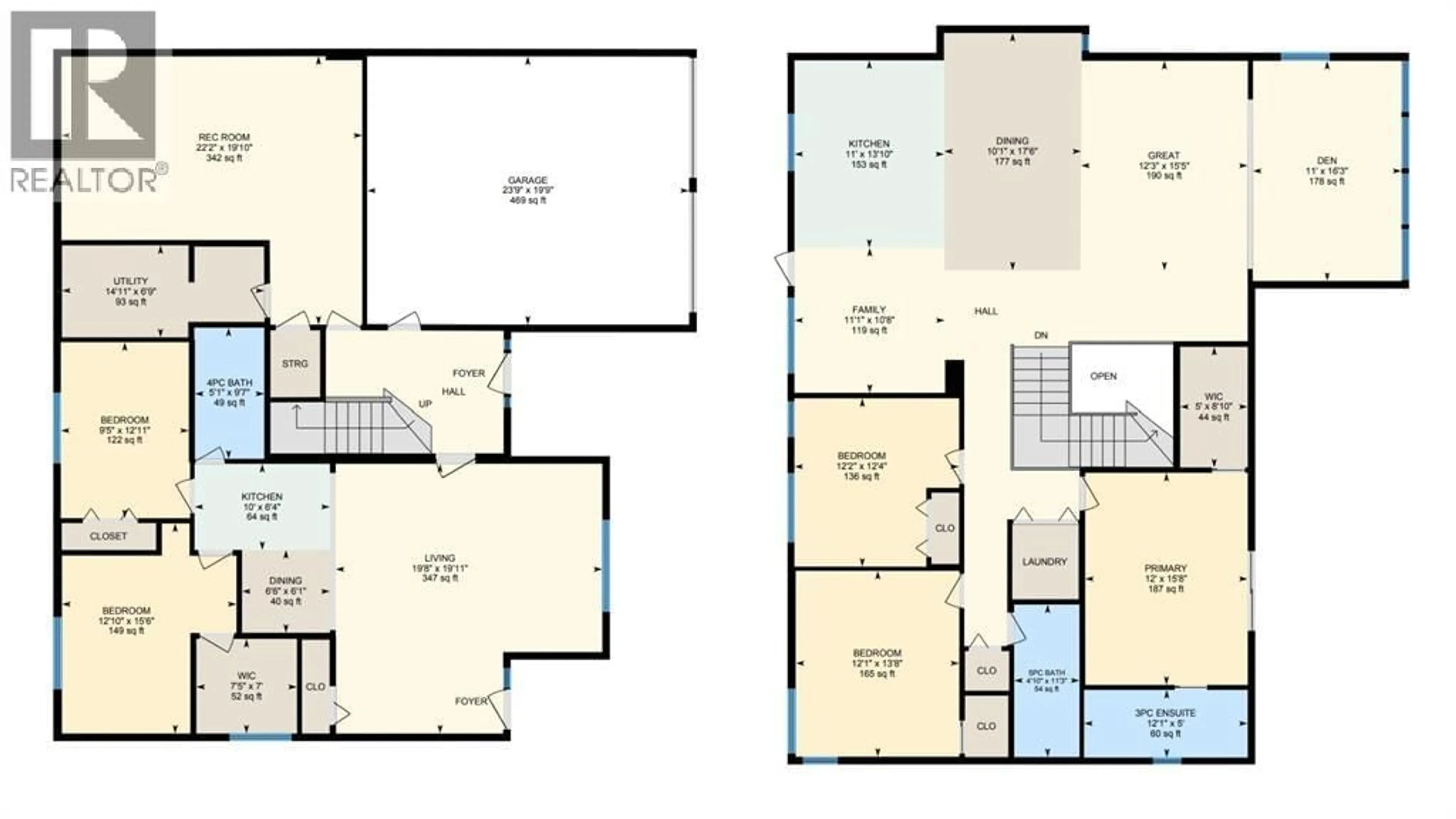 Floor plan for 9007 33 AVENUE NORTHWEST, Calgary Alberta T3B1M2