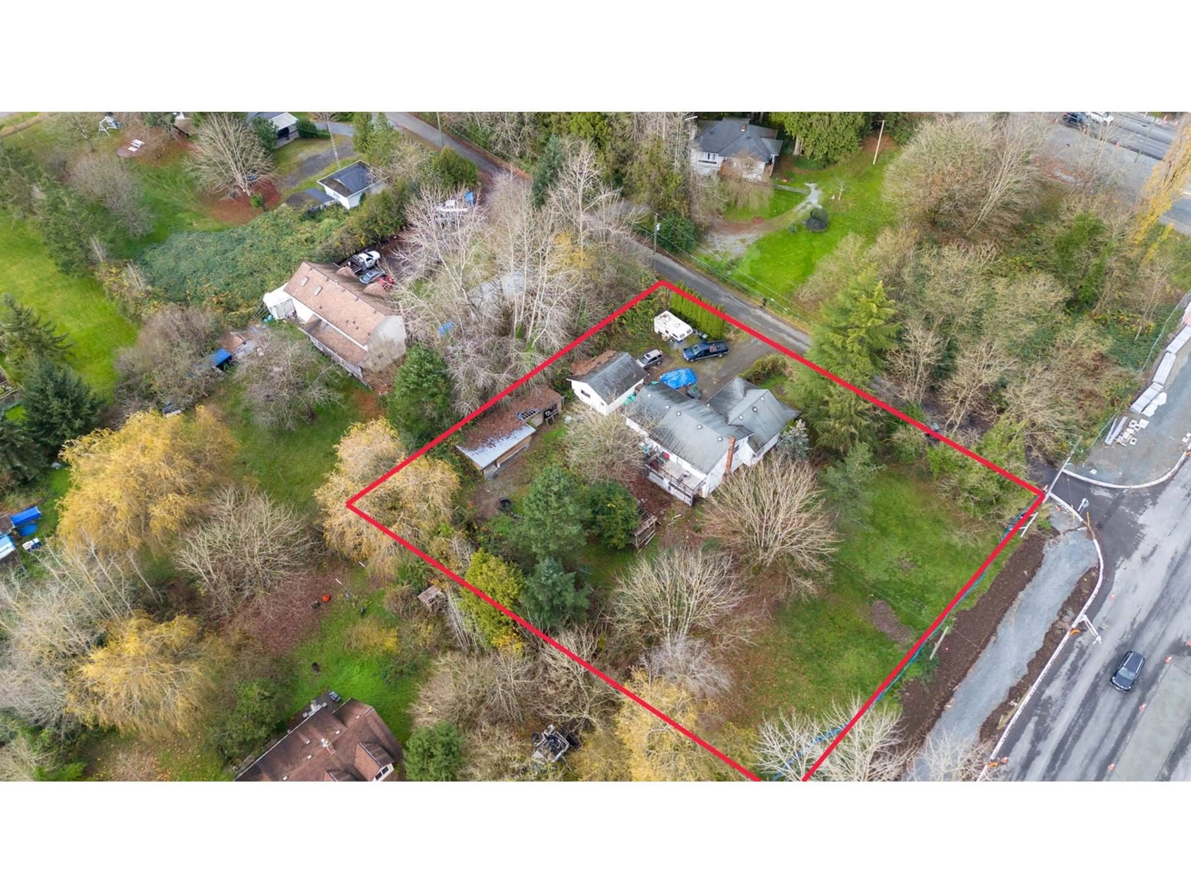 Frontside or backside of a home, the fenced backyard for 20788 71B, Langley British Columbia V2Y1T3