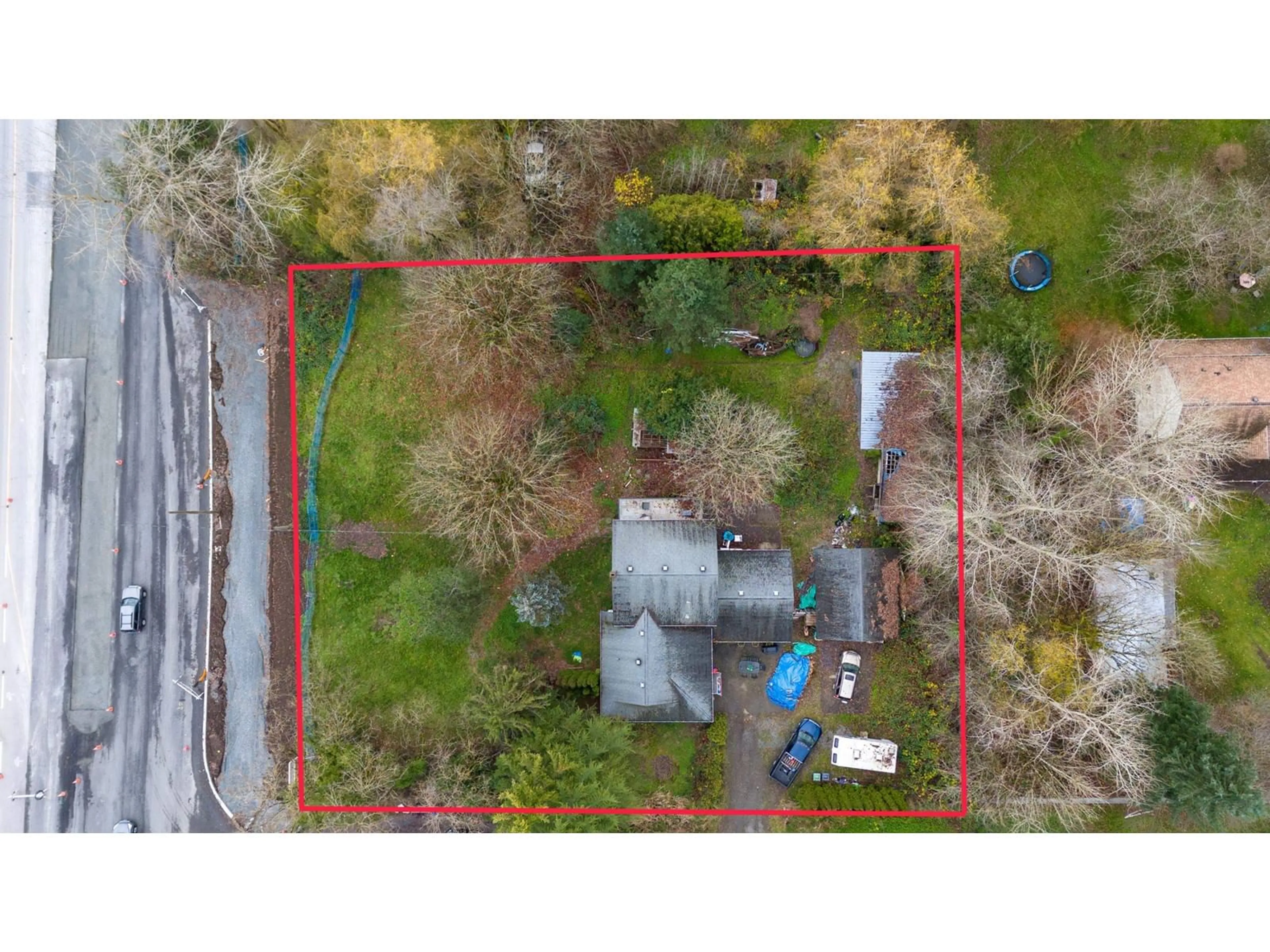 Frontside or backside of a home, the fenced backyard for 20788 71B, Langley British Columbia V2Y1T3