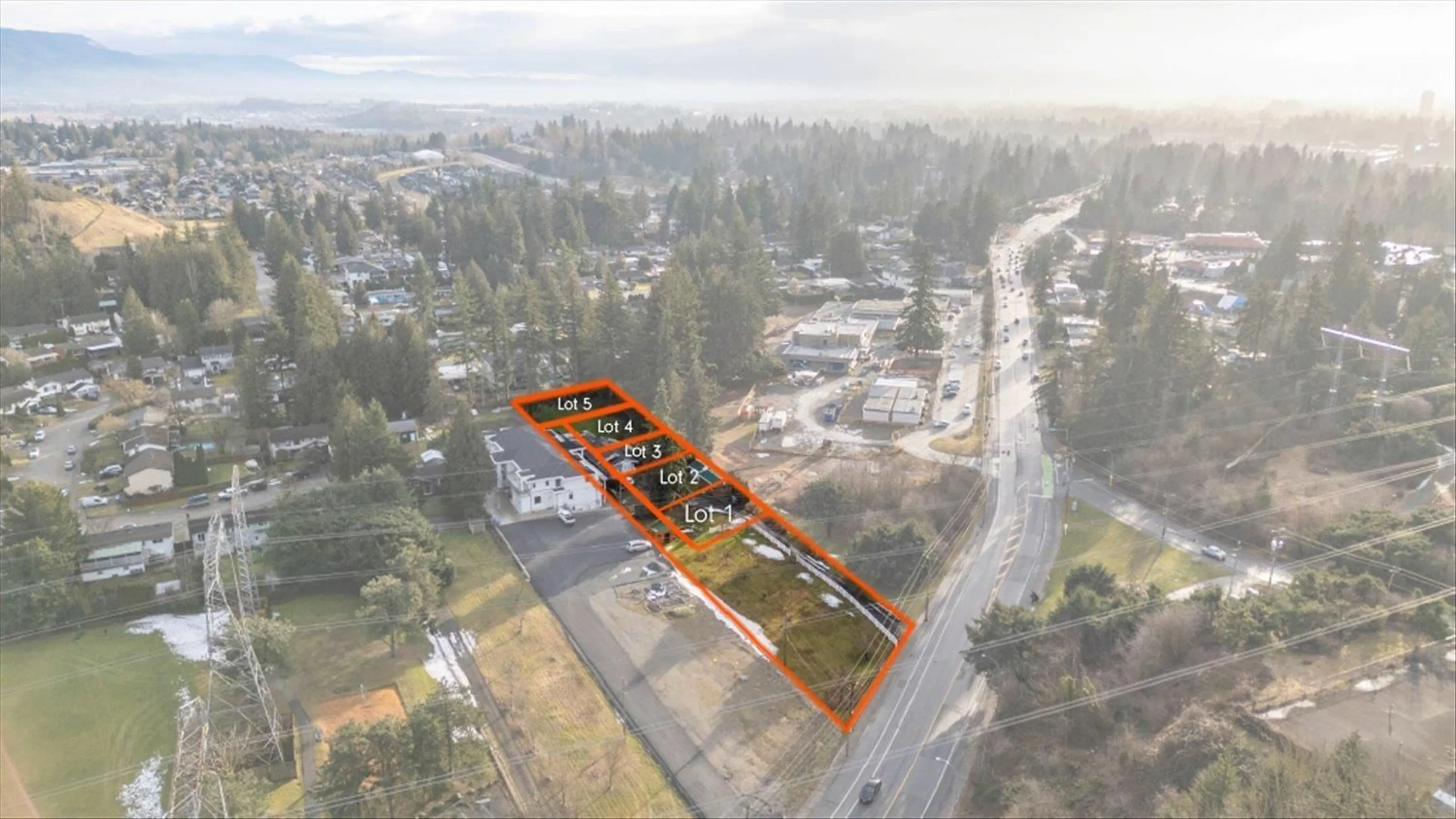 A pic from outside/outdoor area/front of a property/back of a property/a pic from drone, unknown for 3164 OLD CLAYBURN, Abbotsford British Columbia V2S4H3