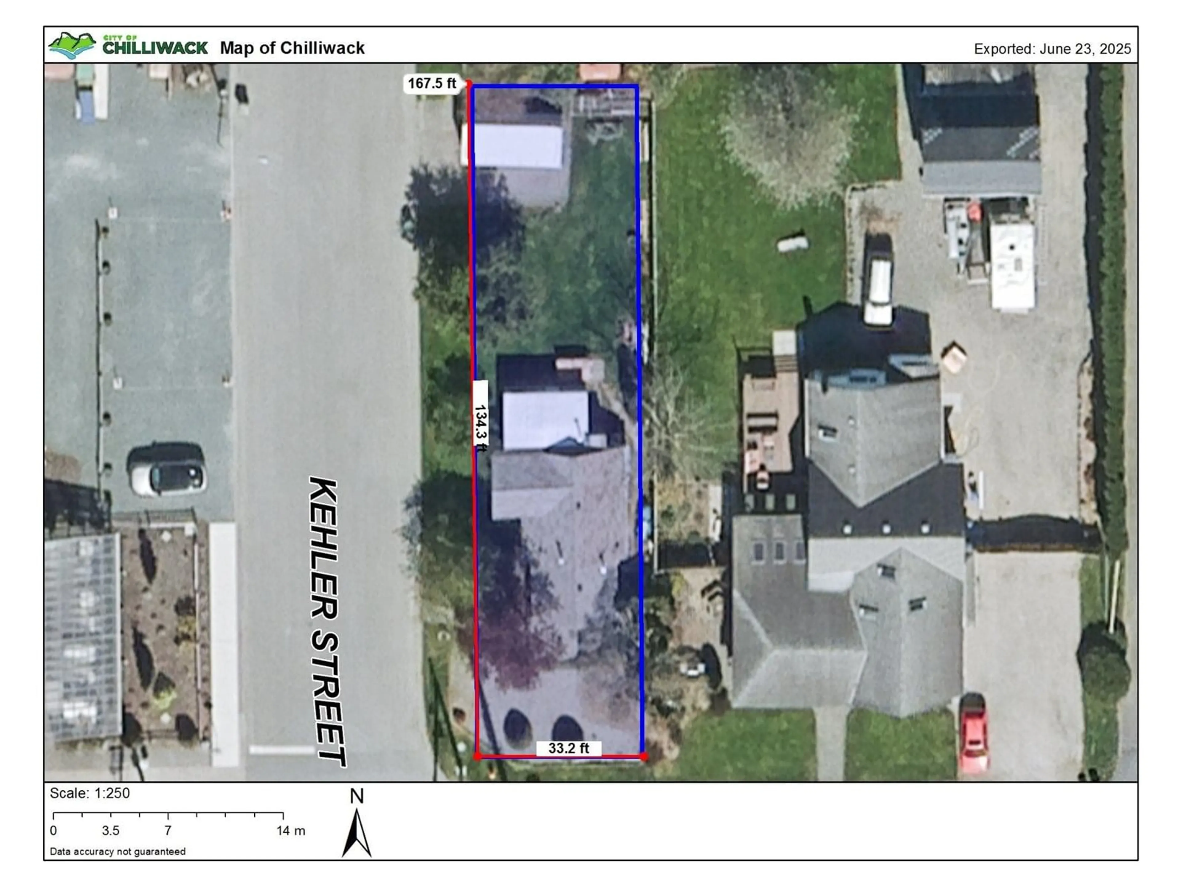 A pic from outside/outdoor area/front of a property/back of a property/a pic from drone, street for 42259 YARROW CENTRAL ROAD, Yarrow British Columbia V2R5E3