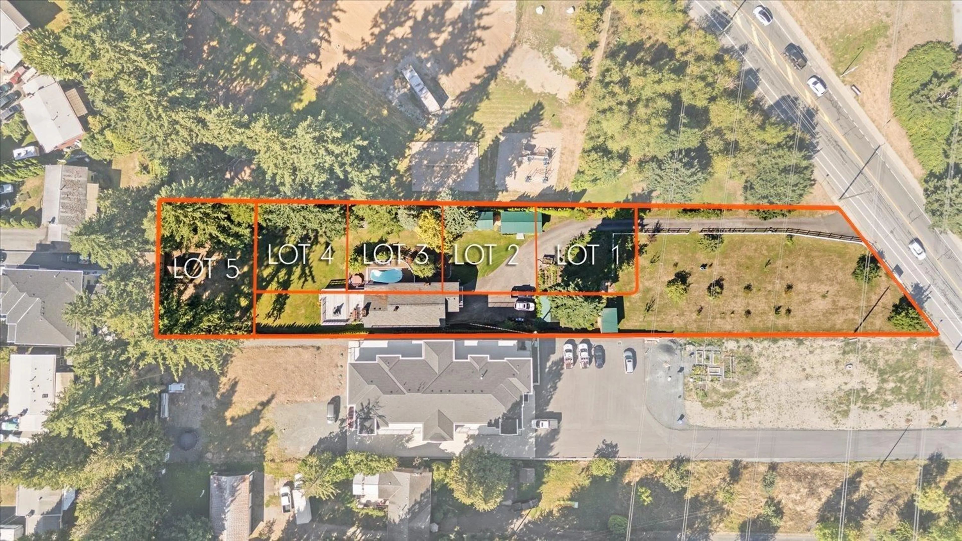 A pic from outside/outdoor area/front of a property/back of a property/a pic from drone, street for 3164 OLD CLAYBURN ROAD, Abbotsford British Columbia V2S4H3