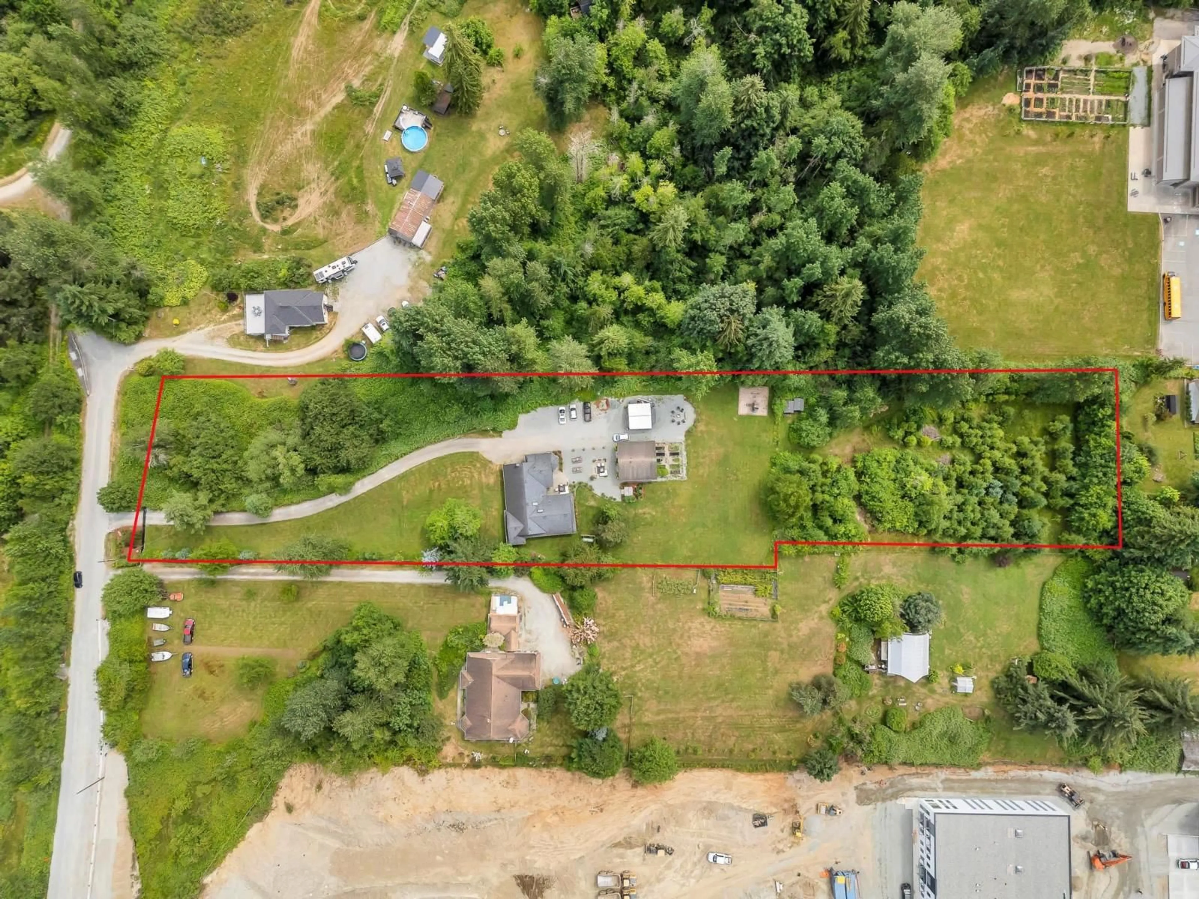 A pic from outside/outdoor area/front of a property/back of a property/a pic from drone, unknown for 33496 IHLES, Mission British Columbia V2V6Y1